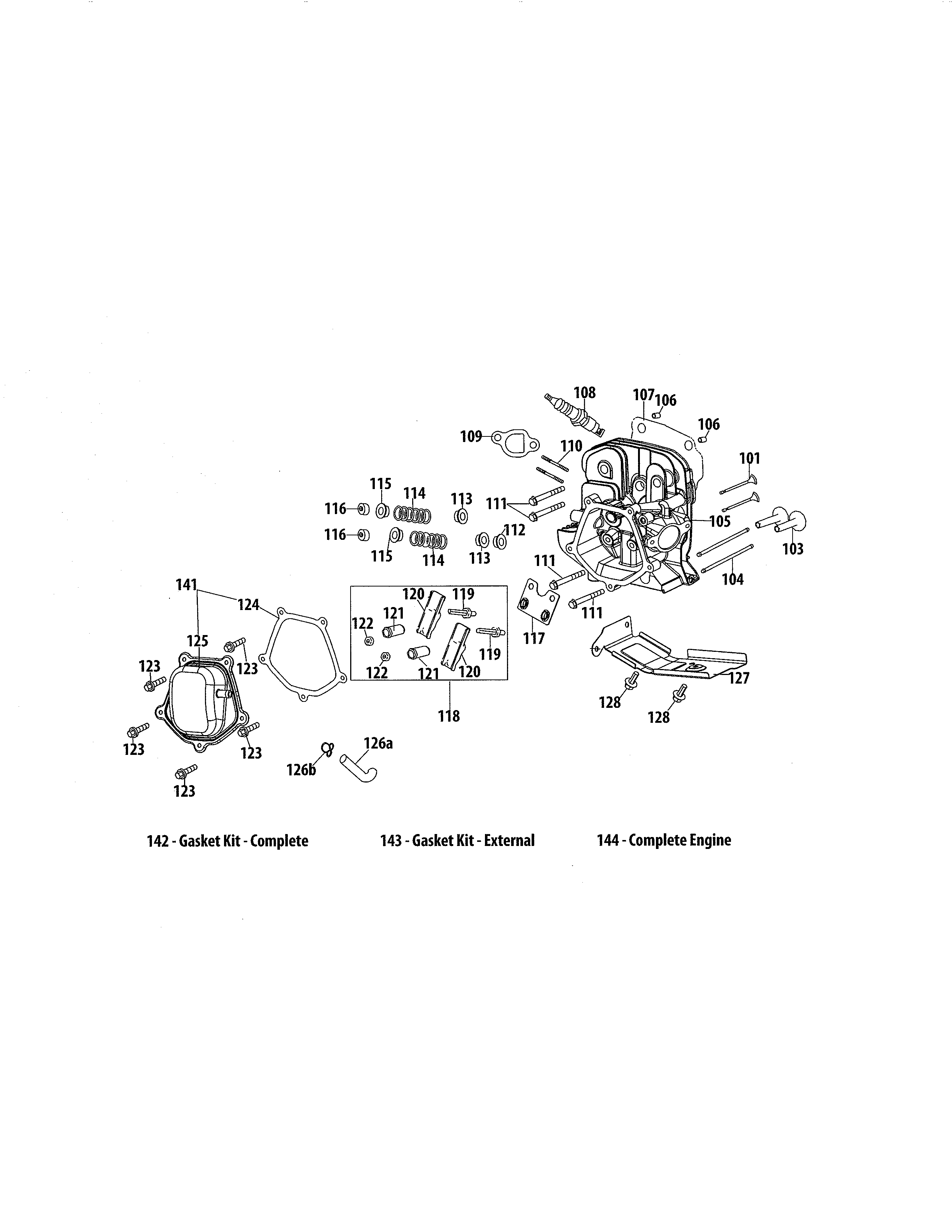 Craftsman 247883951 cylinder head diagram