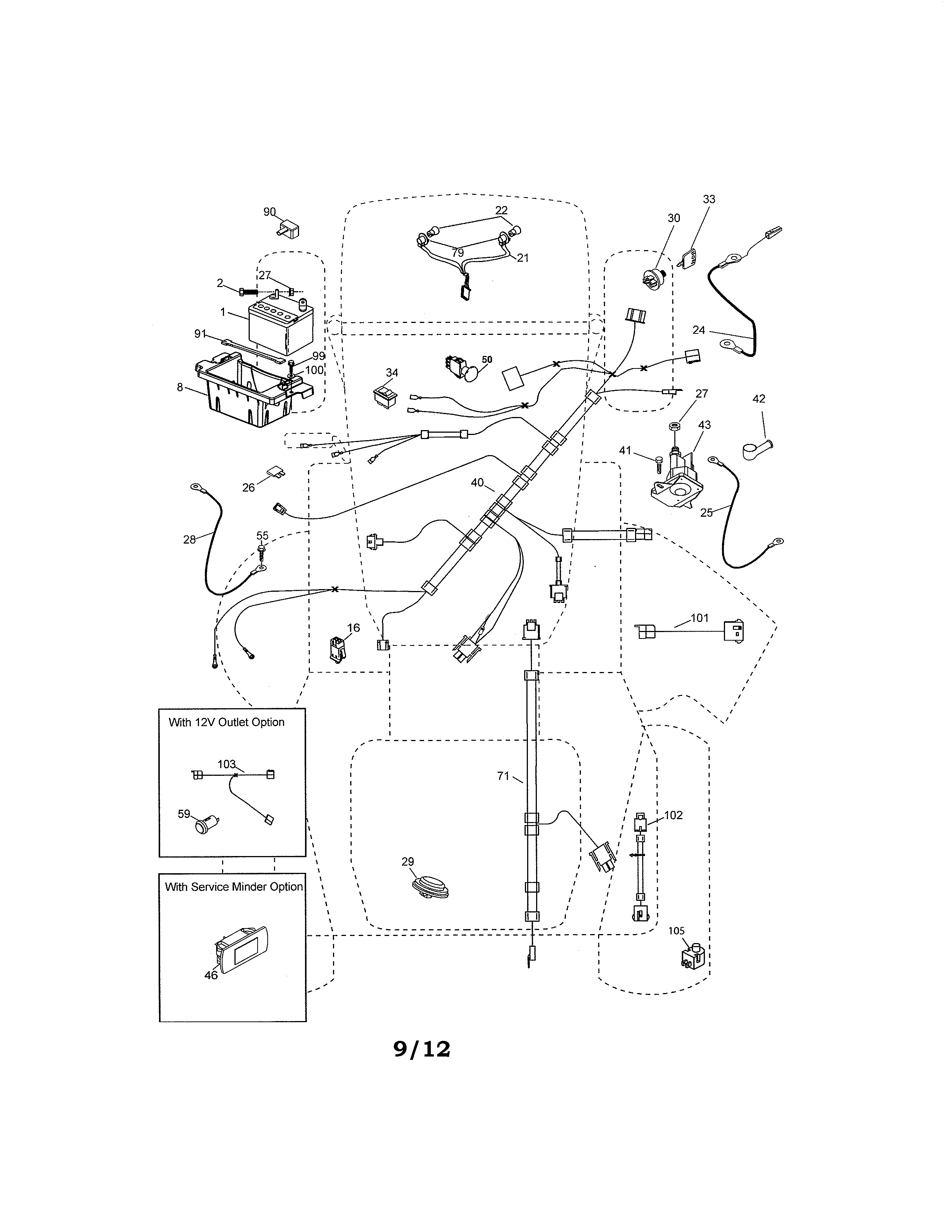 Craftsman 917288420 electrical diagram