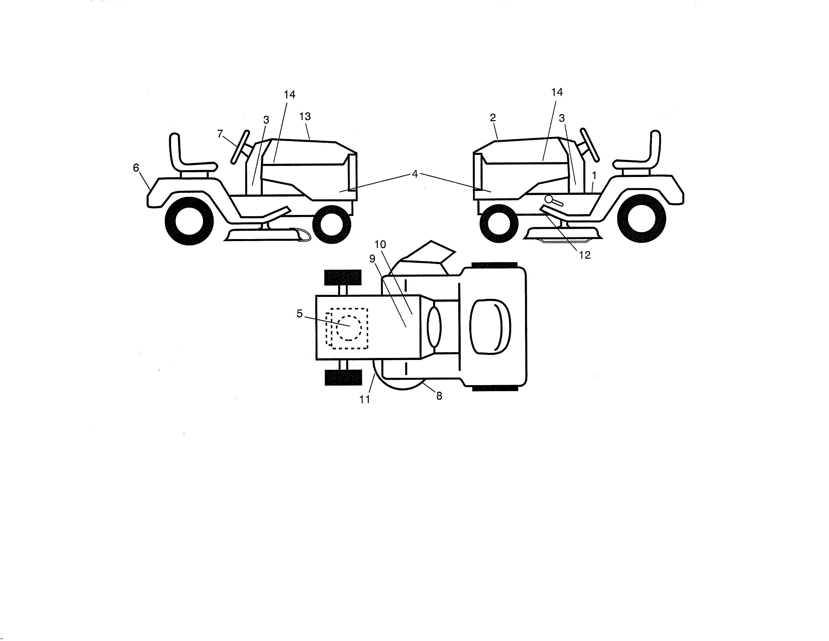 Craftsman 917288420 decals diagram