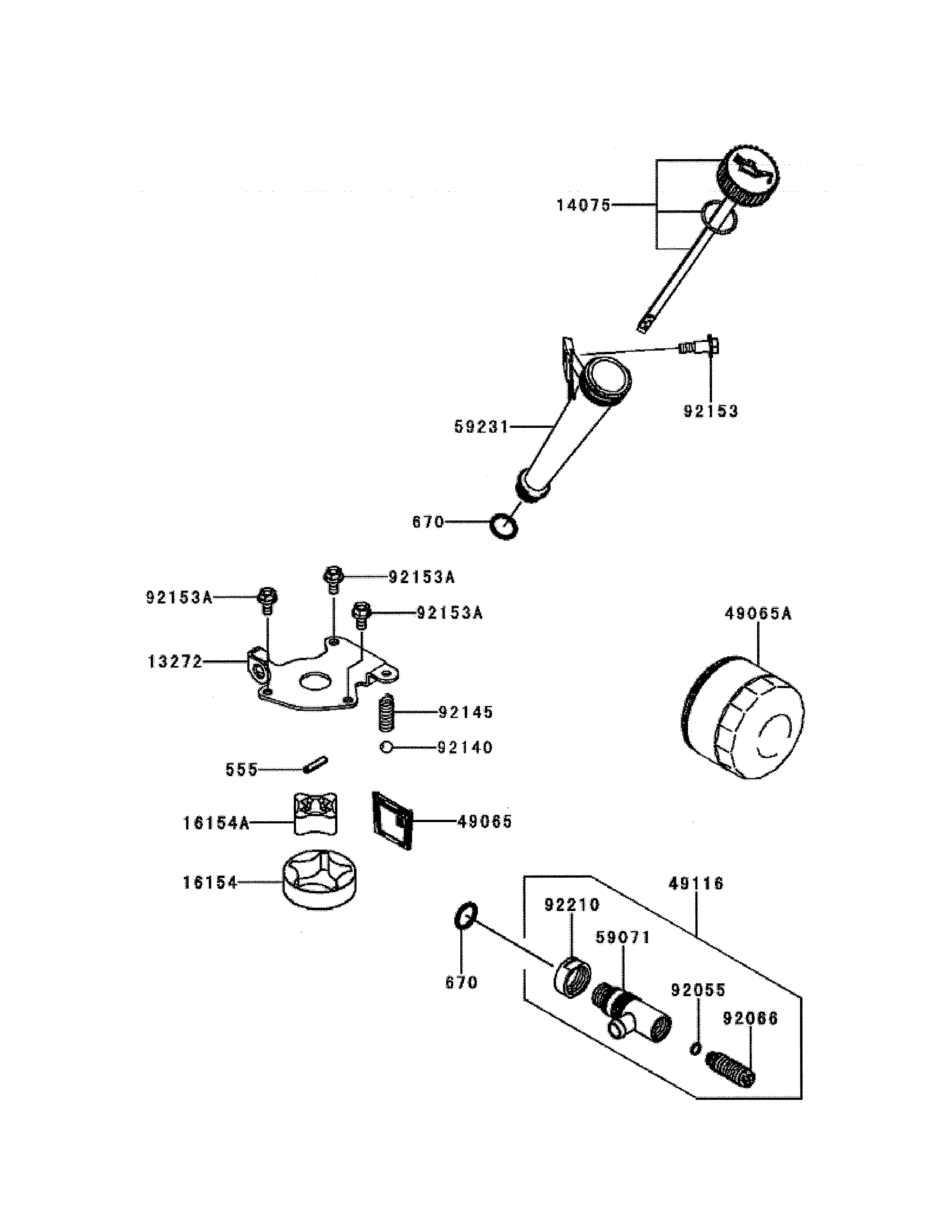 Husqvarna LGT24K54/240471 lubrication-equipment diagram