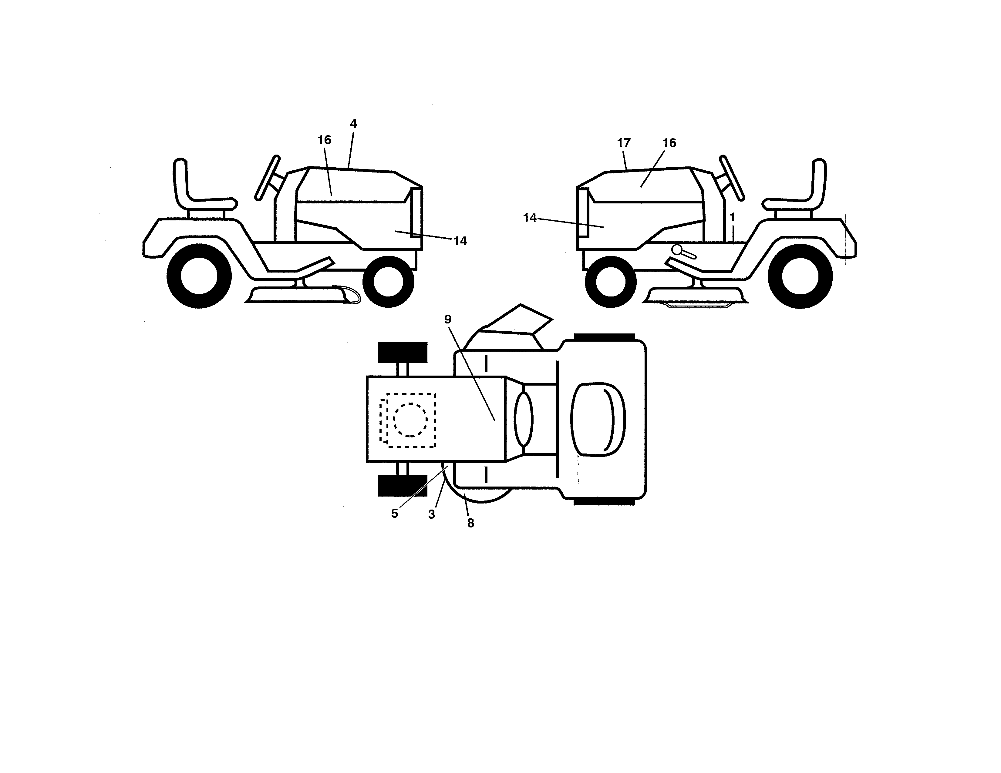 Husqvarna LGT24K54/240471 decals diagram