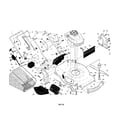 Craftsman 917370930 engine/housing/handle diagram