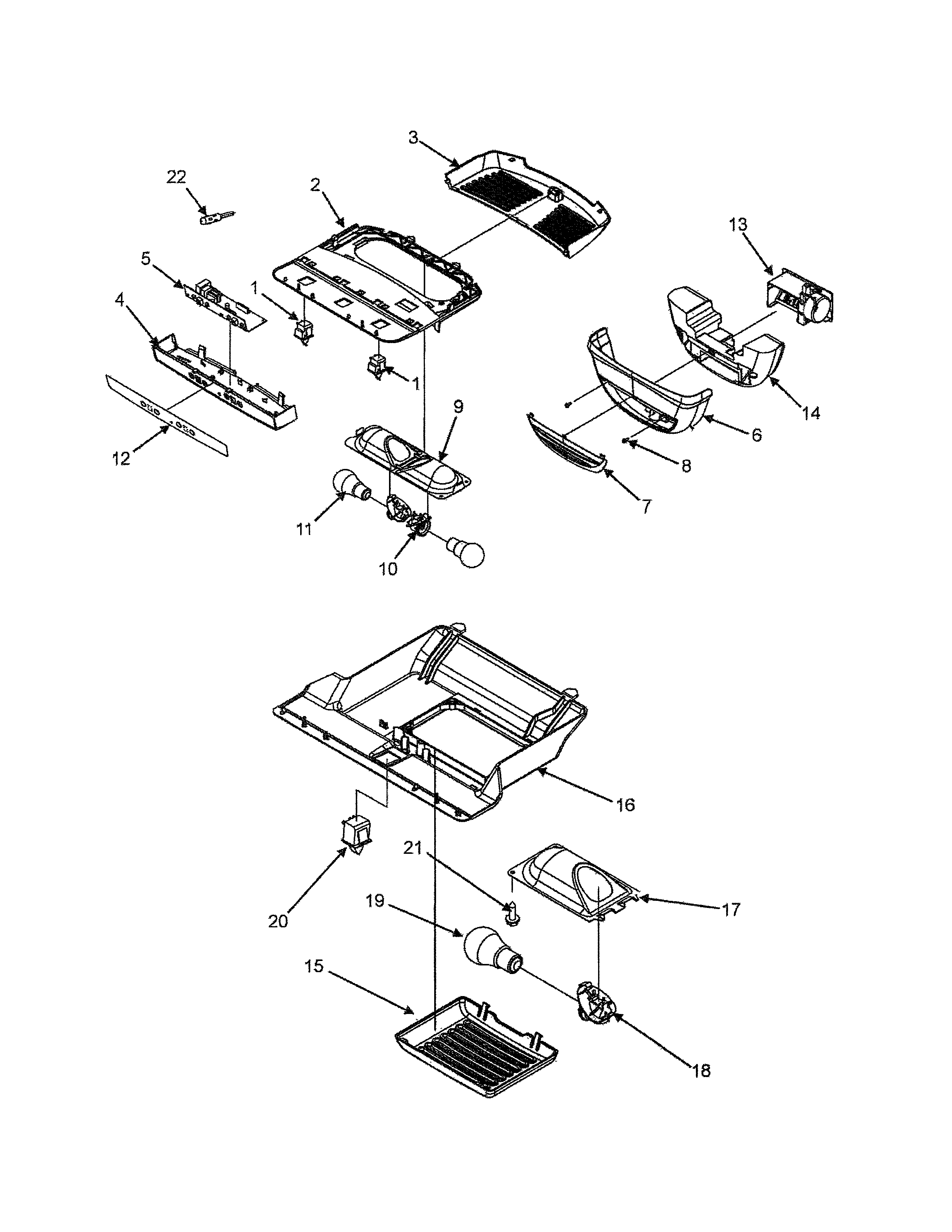 Dacor EF36BNDFSS controls diagram