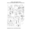 Briggs & Stratton 331877-4449-G5 carburetor/motor starter diagram