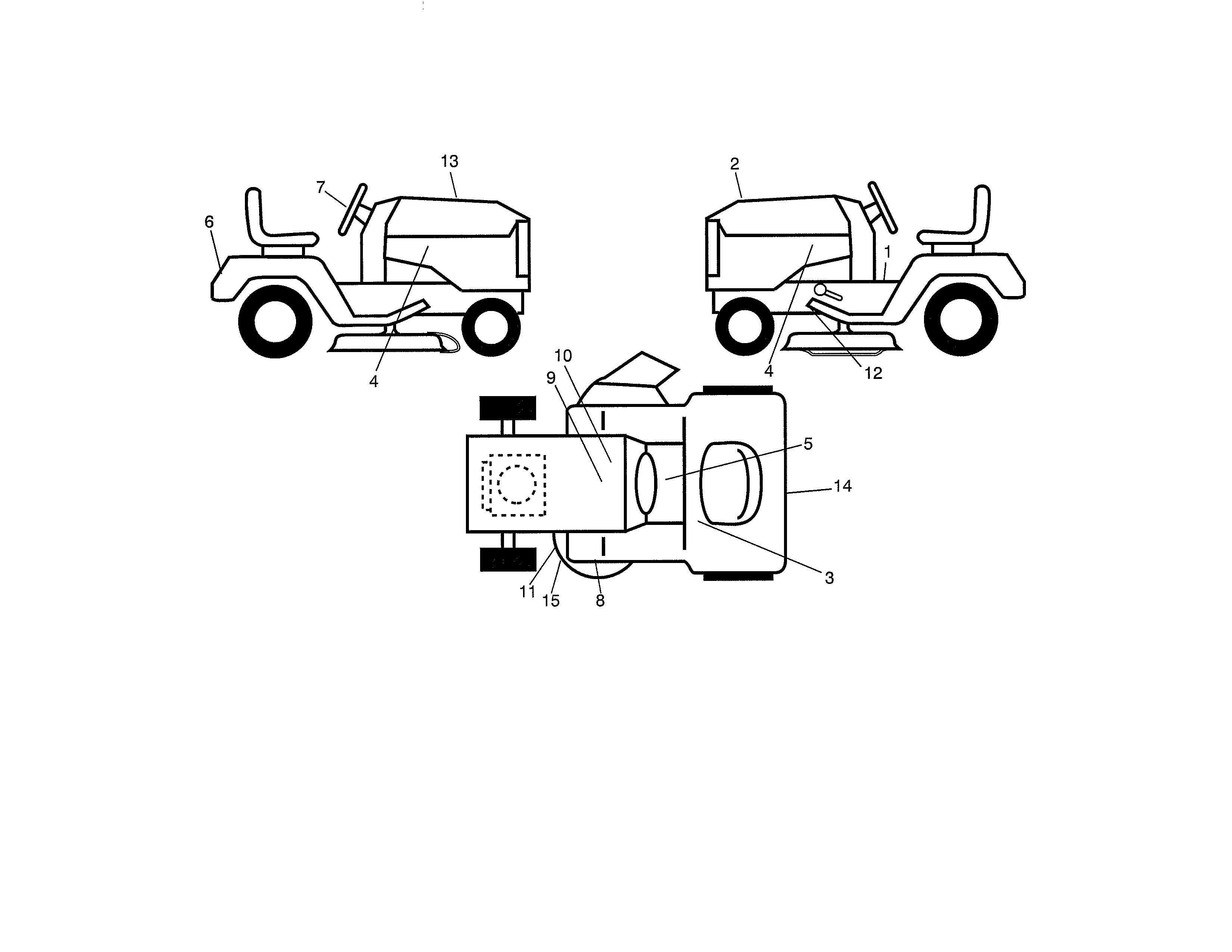 Craftsman 917288673 decals diagram