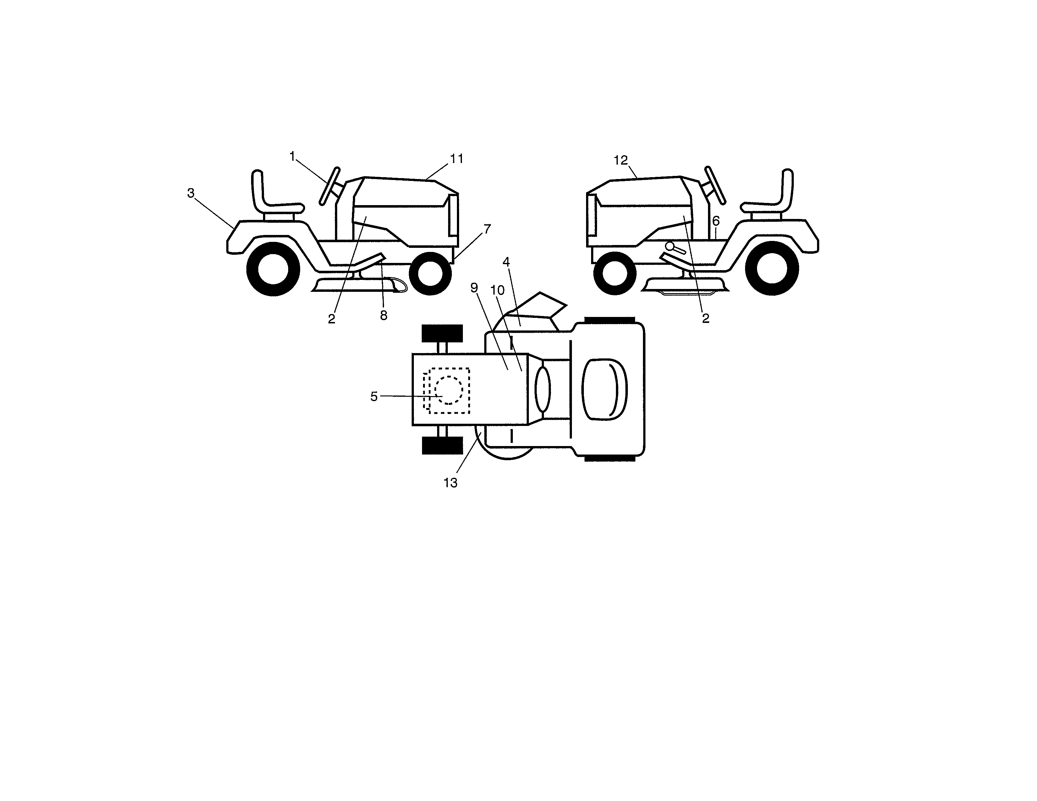 Craftsman 917288563 decals diagram