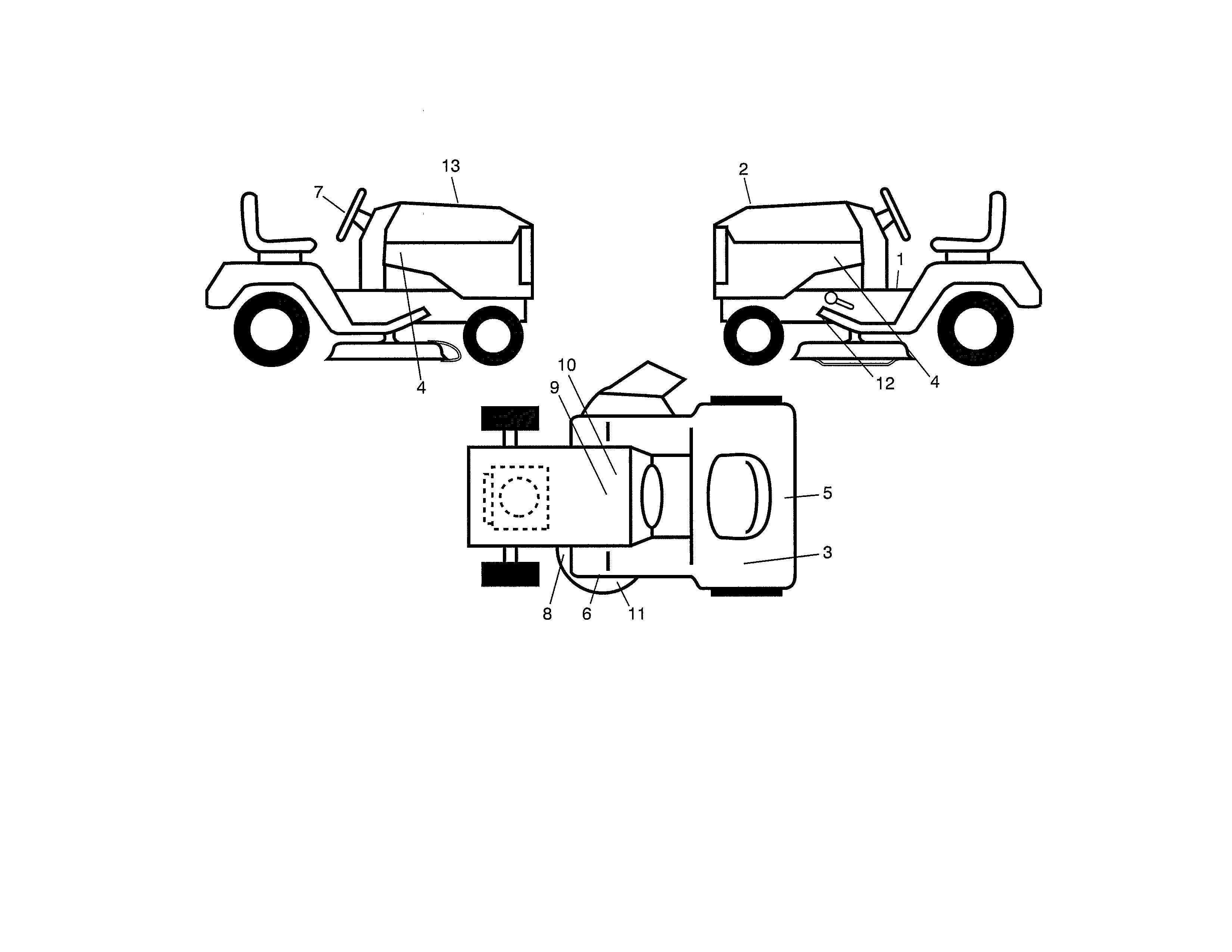 Craftsman 917250241 decals diagram