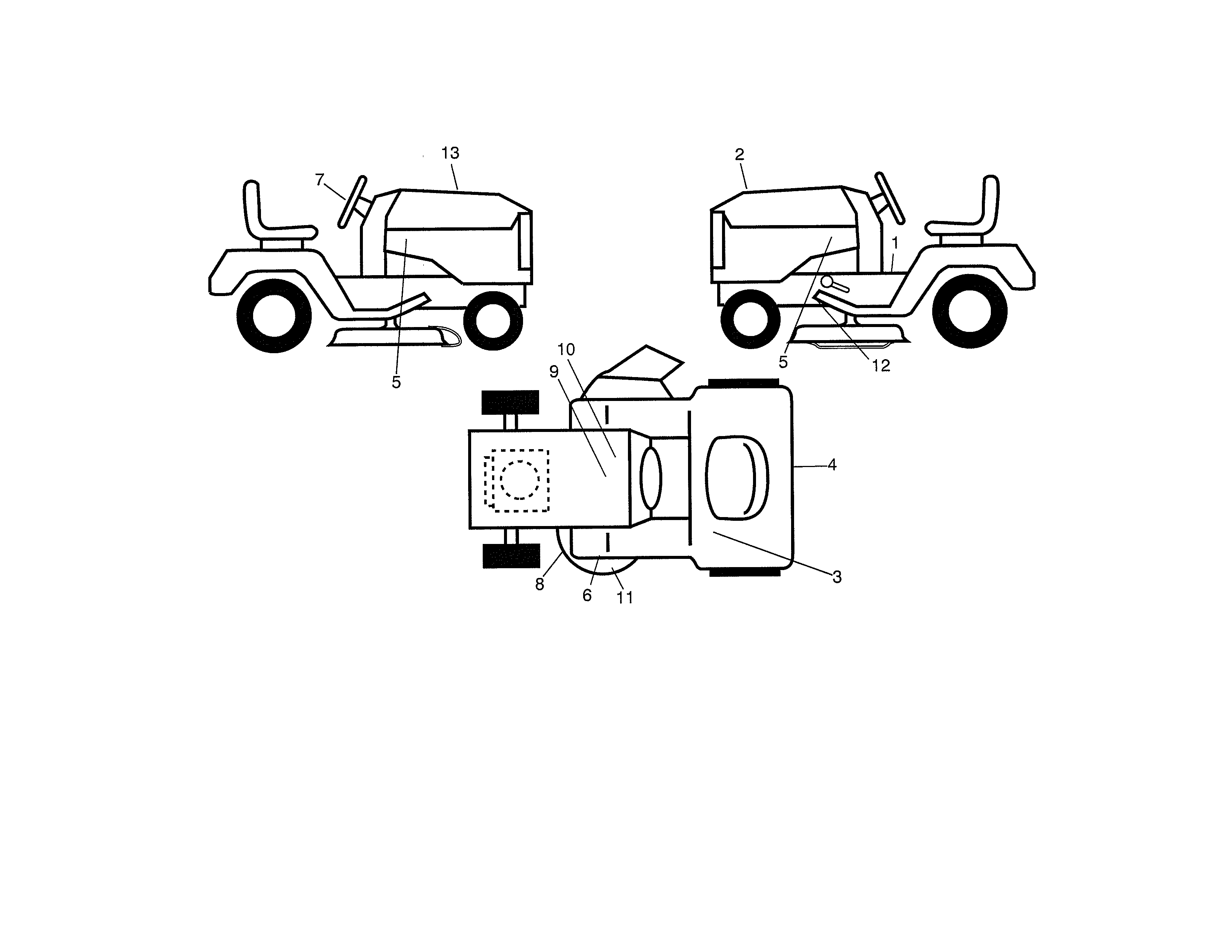 Craftsman 917288613 decals diagram