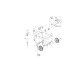 White-Westinghouse WH7000 frame/wheels diagram
