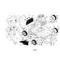 Weed Eater 96112011500 lawn mower diagram
