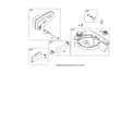 Briggs & Stratton 124T02-0161-B1 muffler & fuel tank diagram