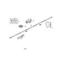 Craftsman 13953990DS rail assembly diagram