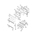 Magic Chef CGR3740ADH door/drawer (adh/adl) diagram