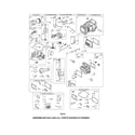 Craftsman 917250222 cylinder/crankshaft/sump diagram
