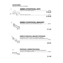 Genie CM8500S photcells & photocell accessories diagram