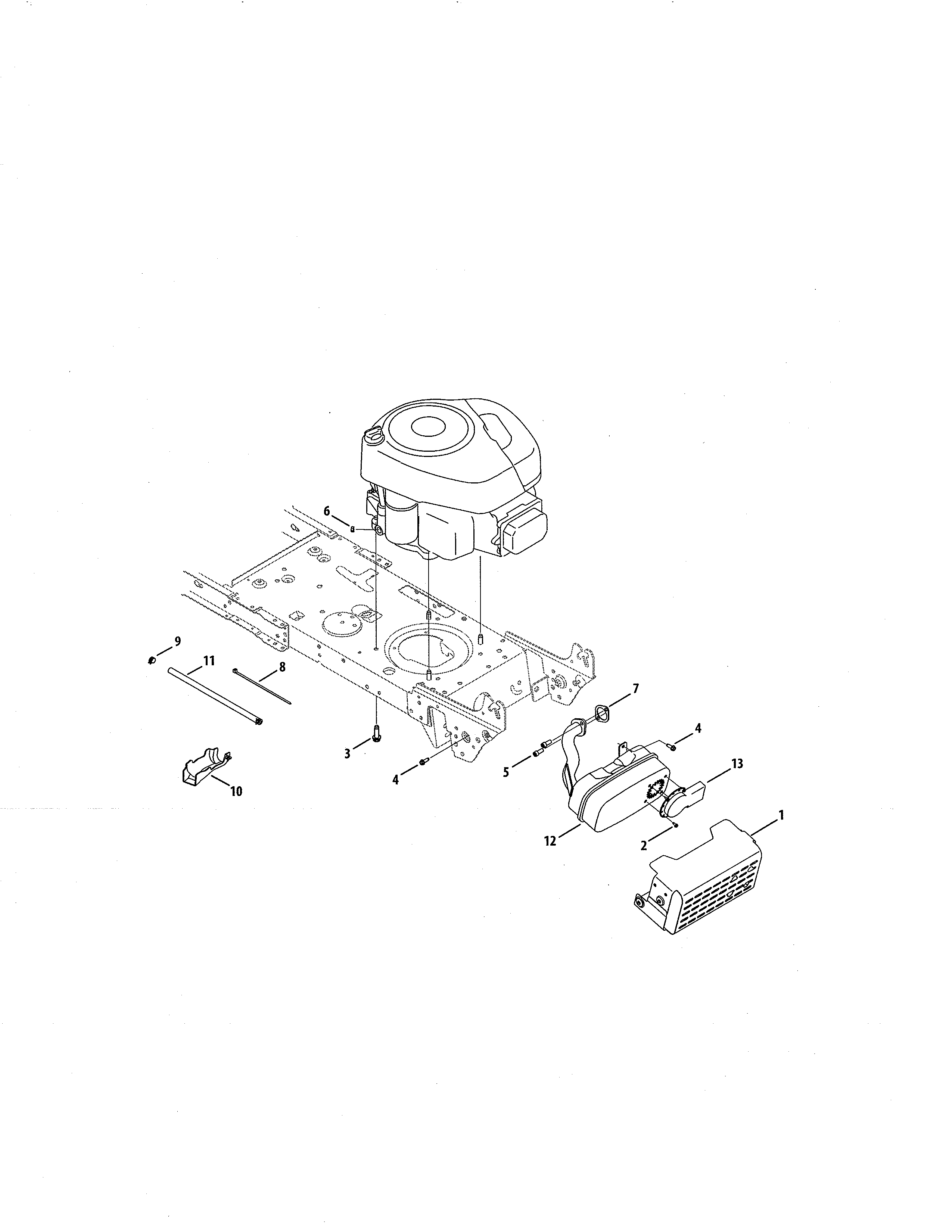 MTD 13BL78ST099 331877-0869-g5 engine diagram
