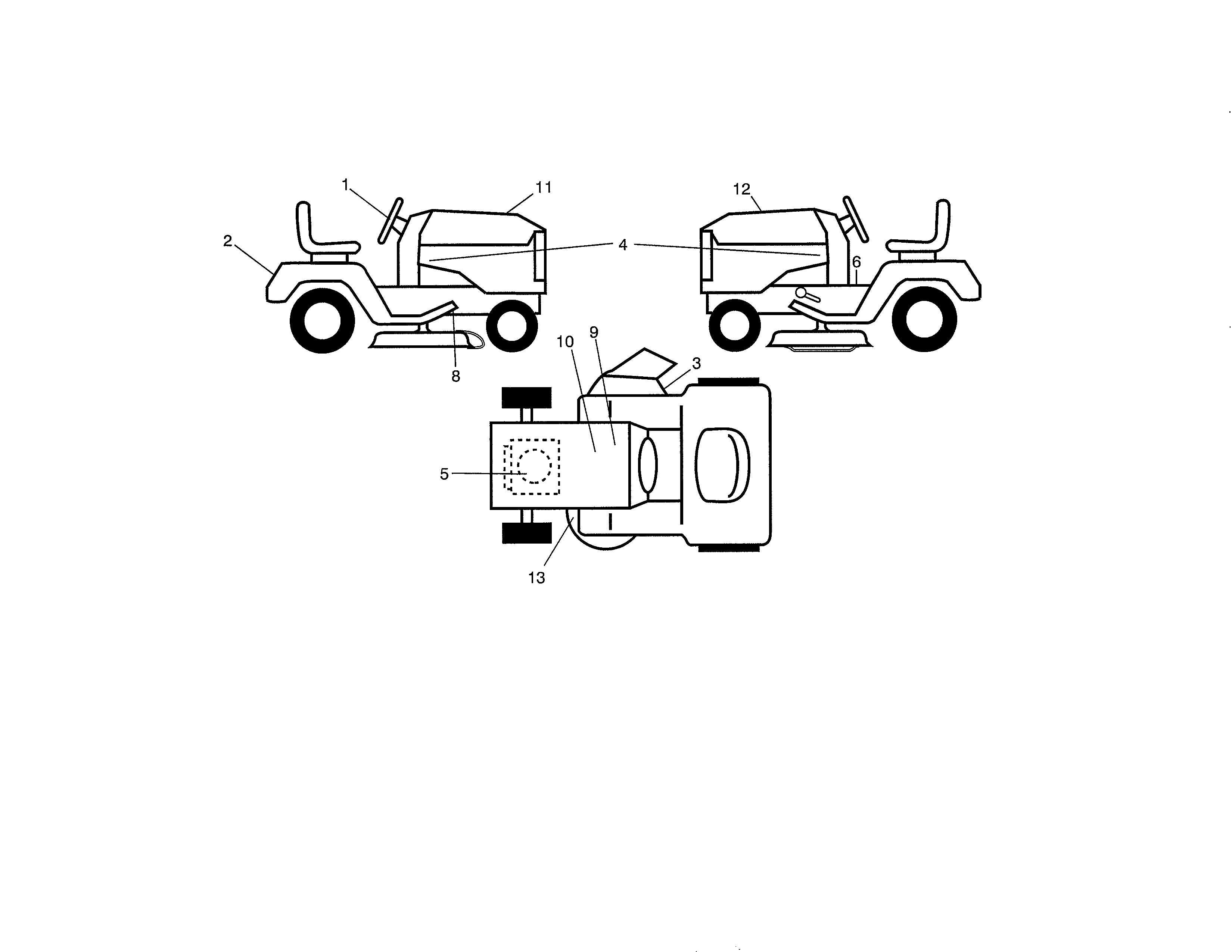 Craftsman 917250231 decals diagram