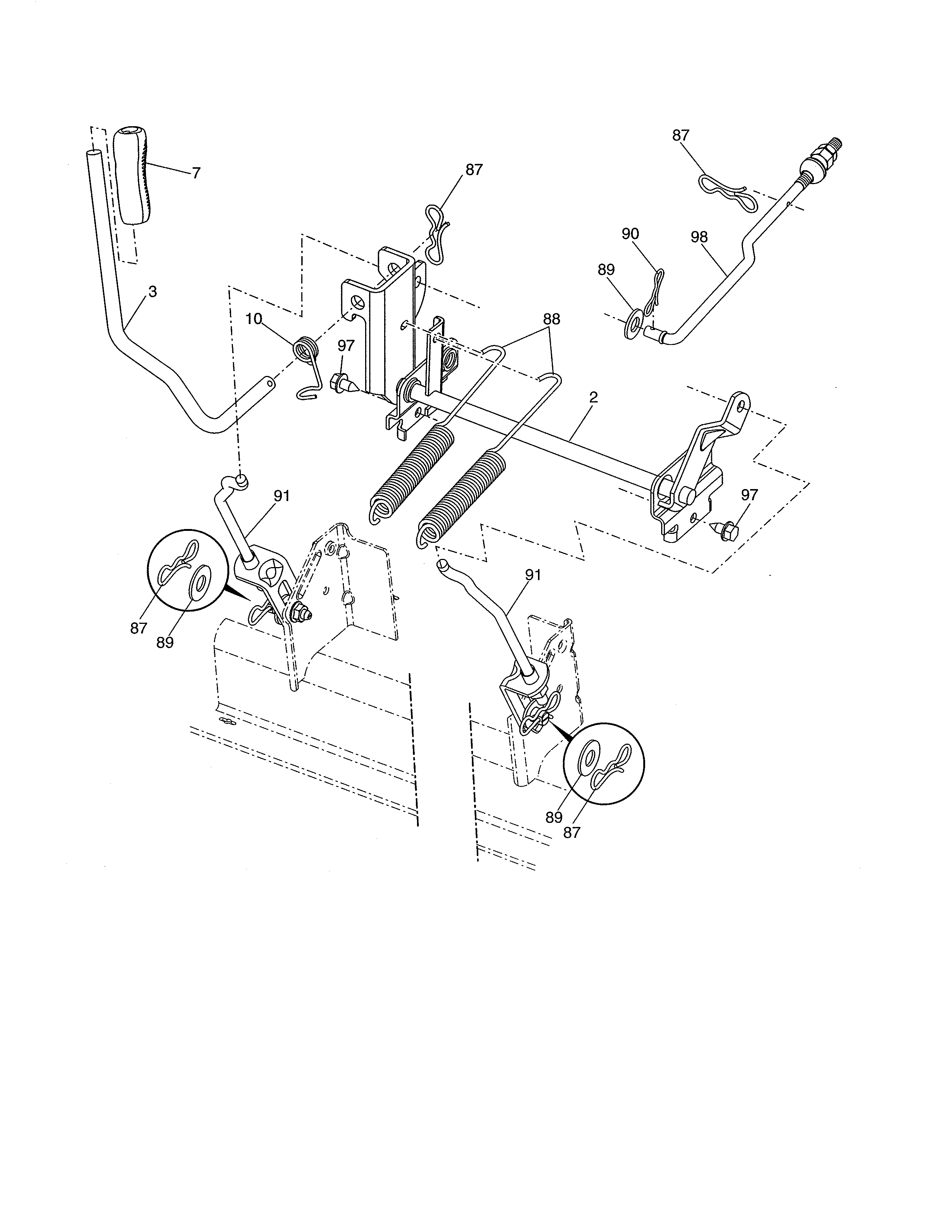 Craftsman 917253712 lift diagram