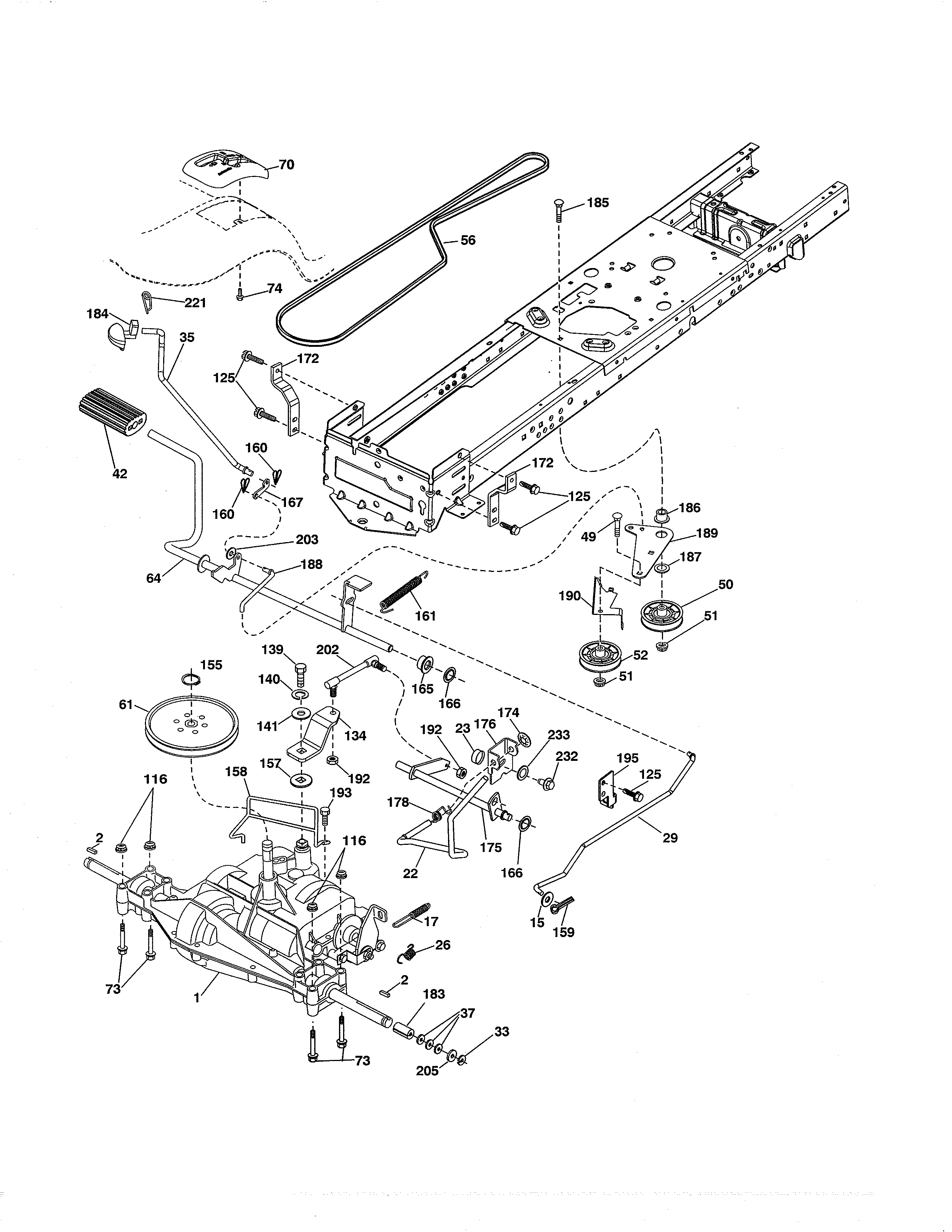 Craftsman 917288150 drive diagram