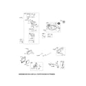 Briggs & Stratton 126T02-1225-EX carburetor/muffler diagram