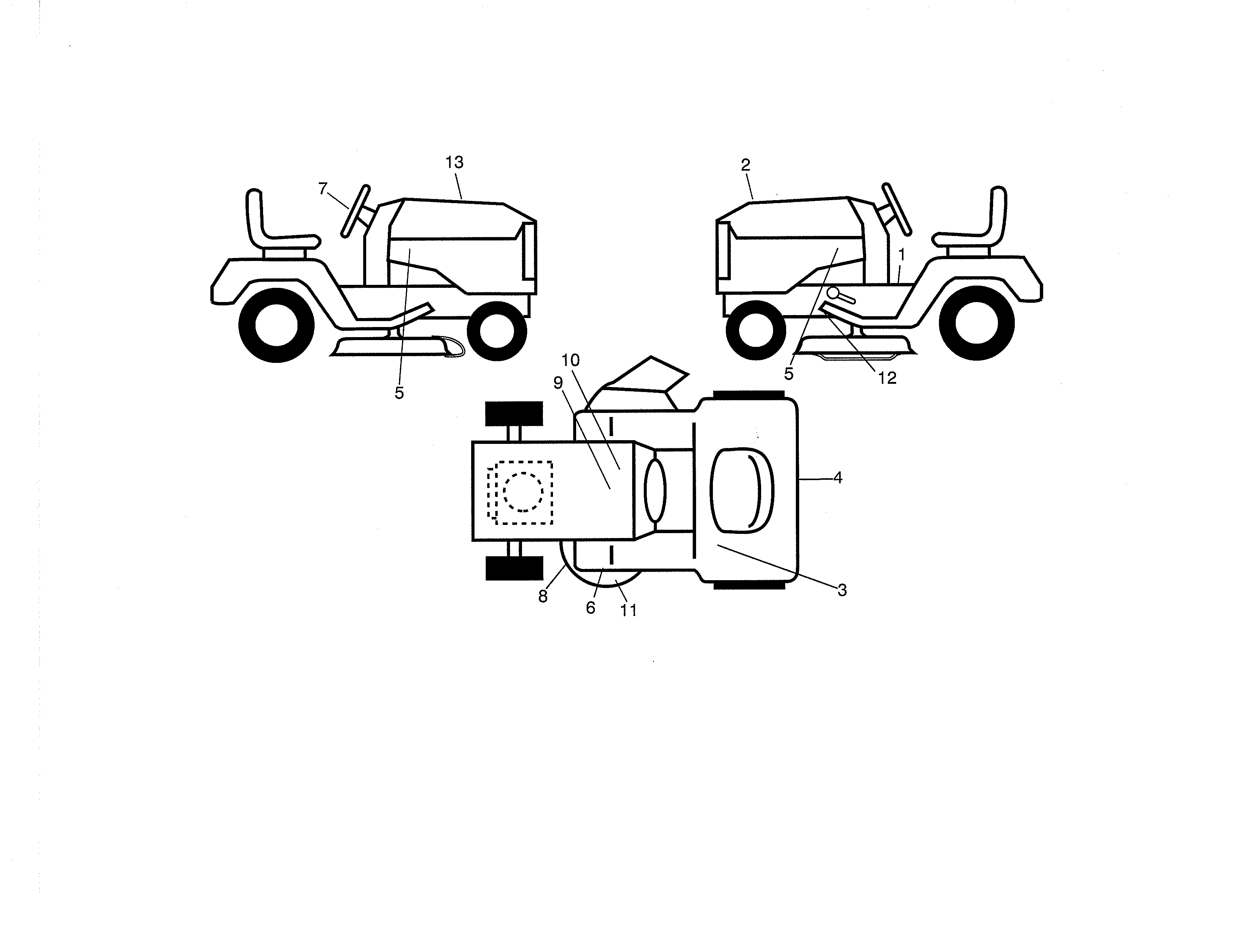 Craftsman 917288612 decals diagram