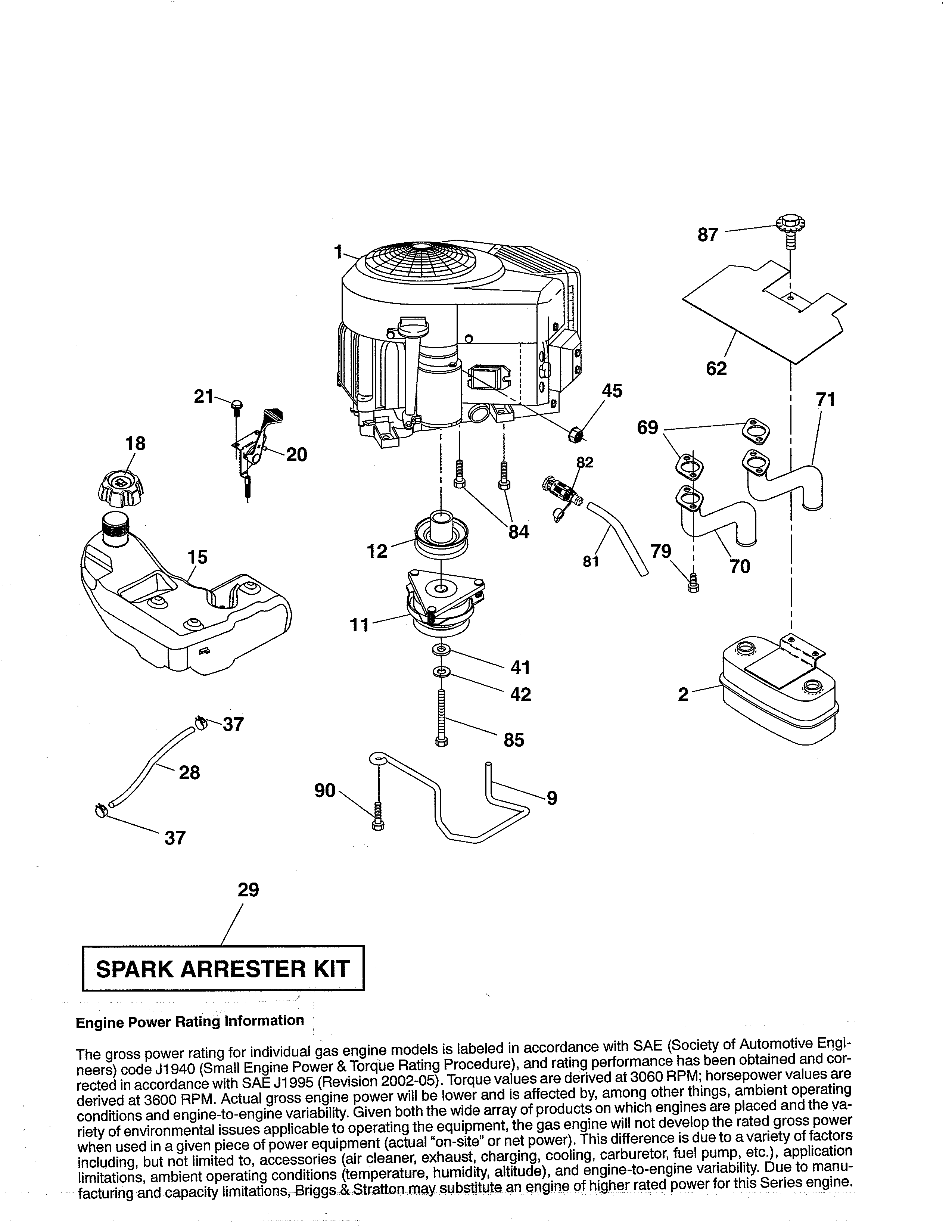 Craftsman 917992880 engine diagram