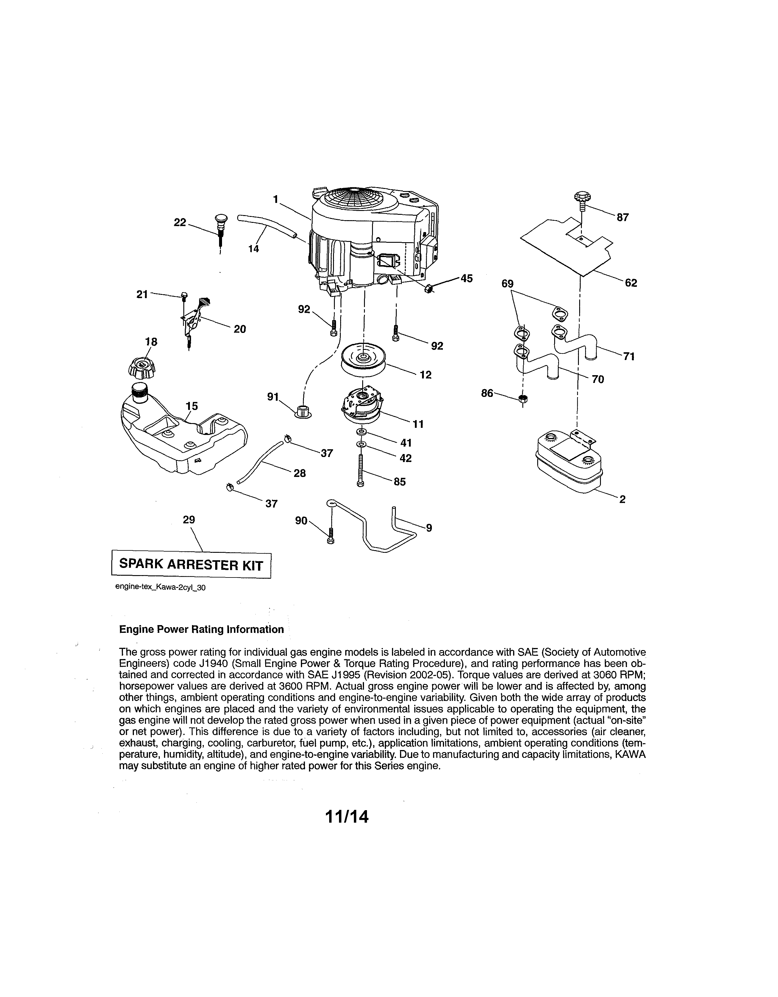 Craftsman 917255728 engine diagram