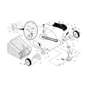 Craftsman 917376537 drive control/gear case/wheels diagram