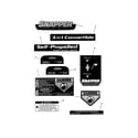 Snapper 7800165 (SP2265) decals diagram