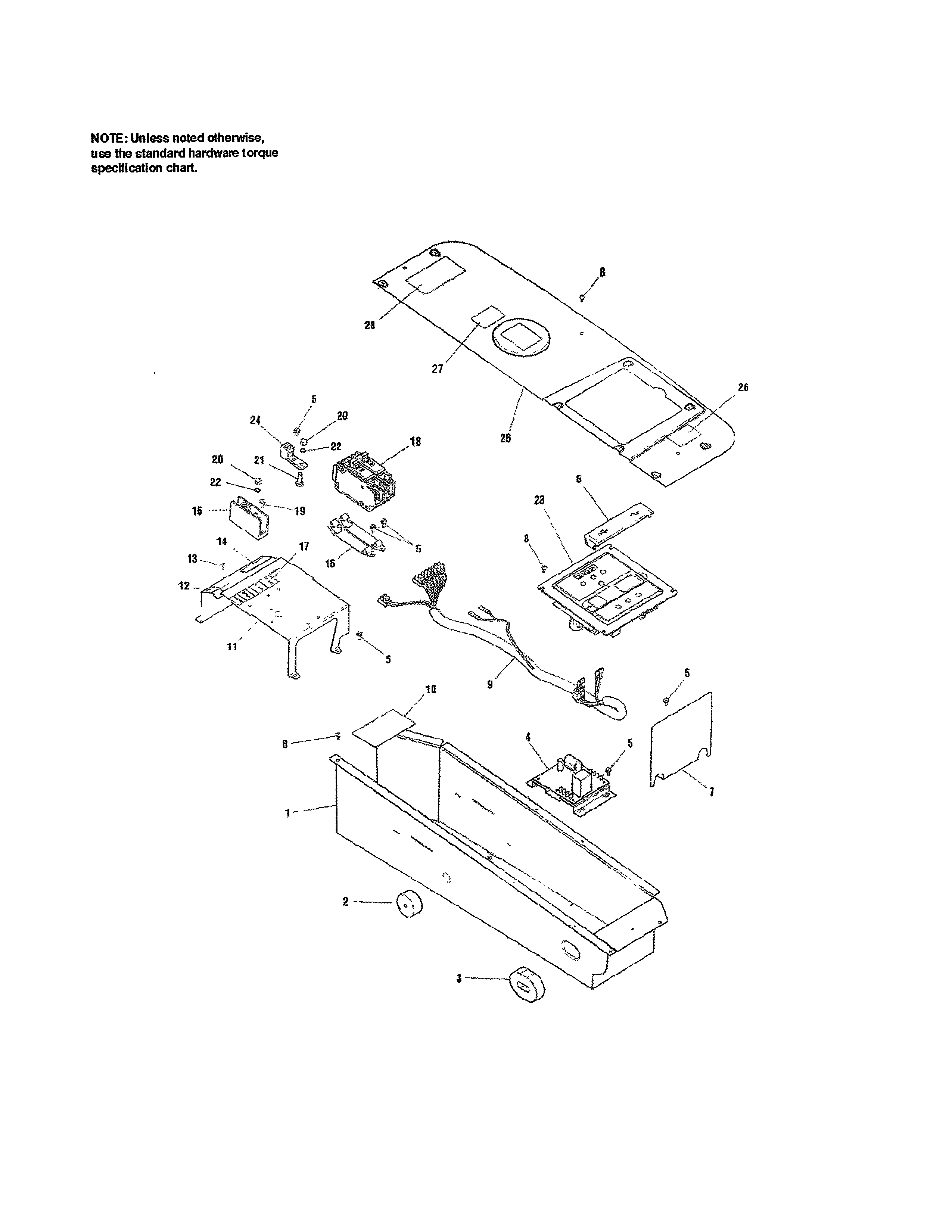 Briggs & Stratton 040401 control panel diagram
