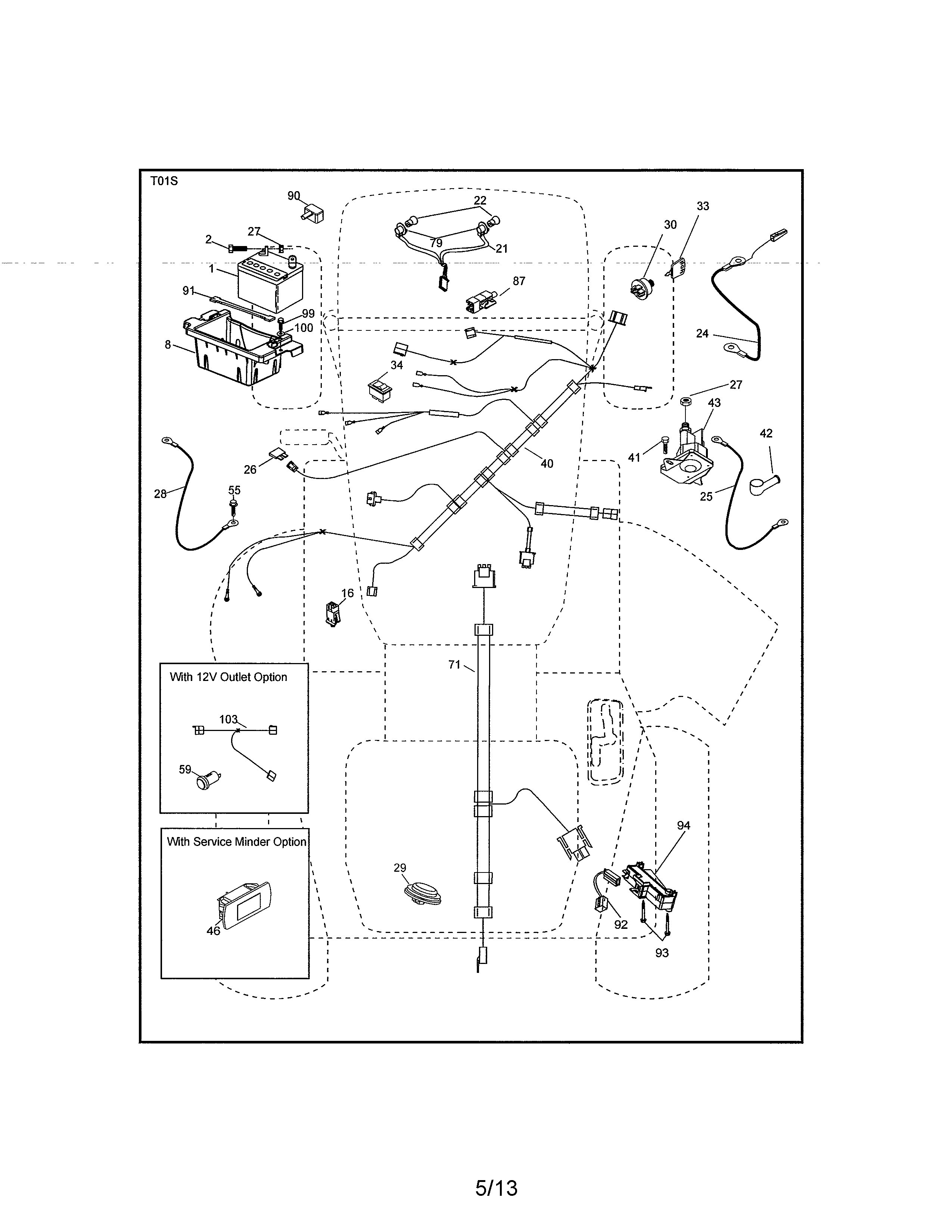 Craftsman 917254320 electrical diagram