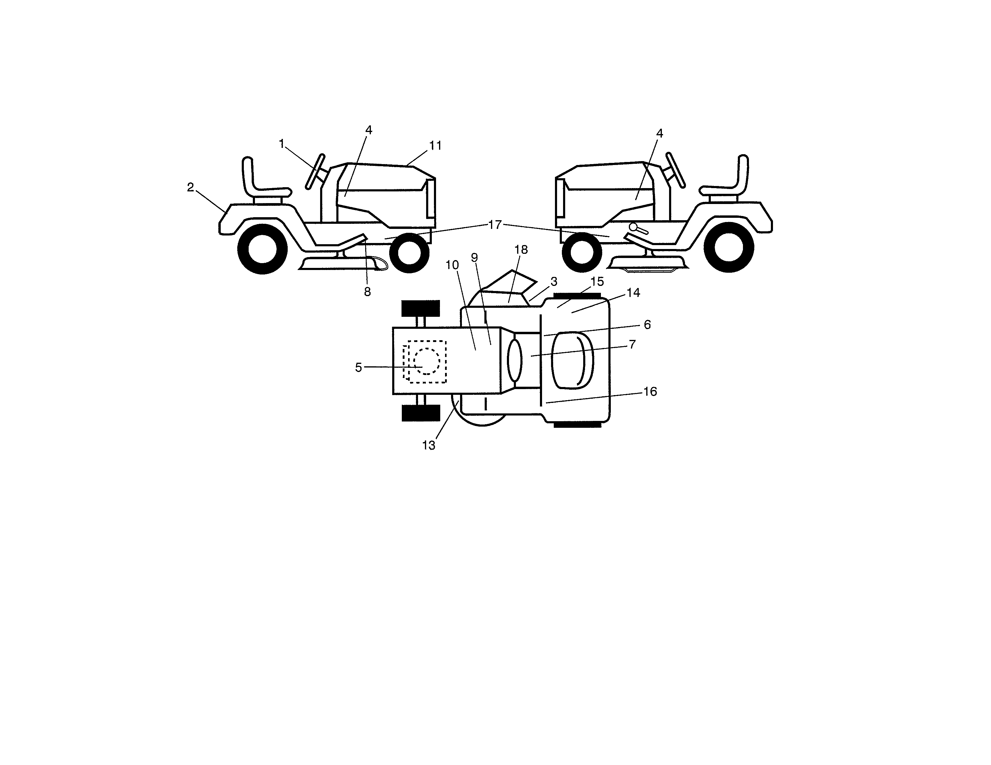 Craftsman 917254320 decals diagram