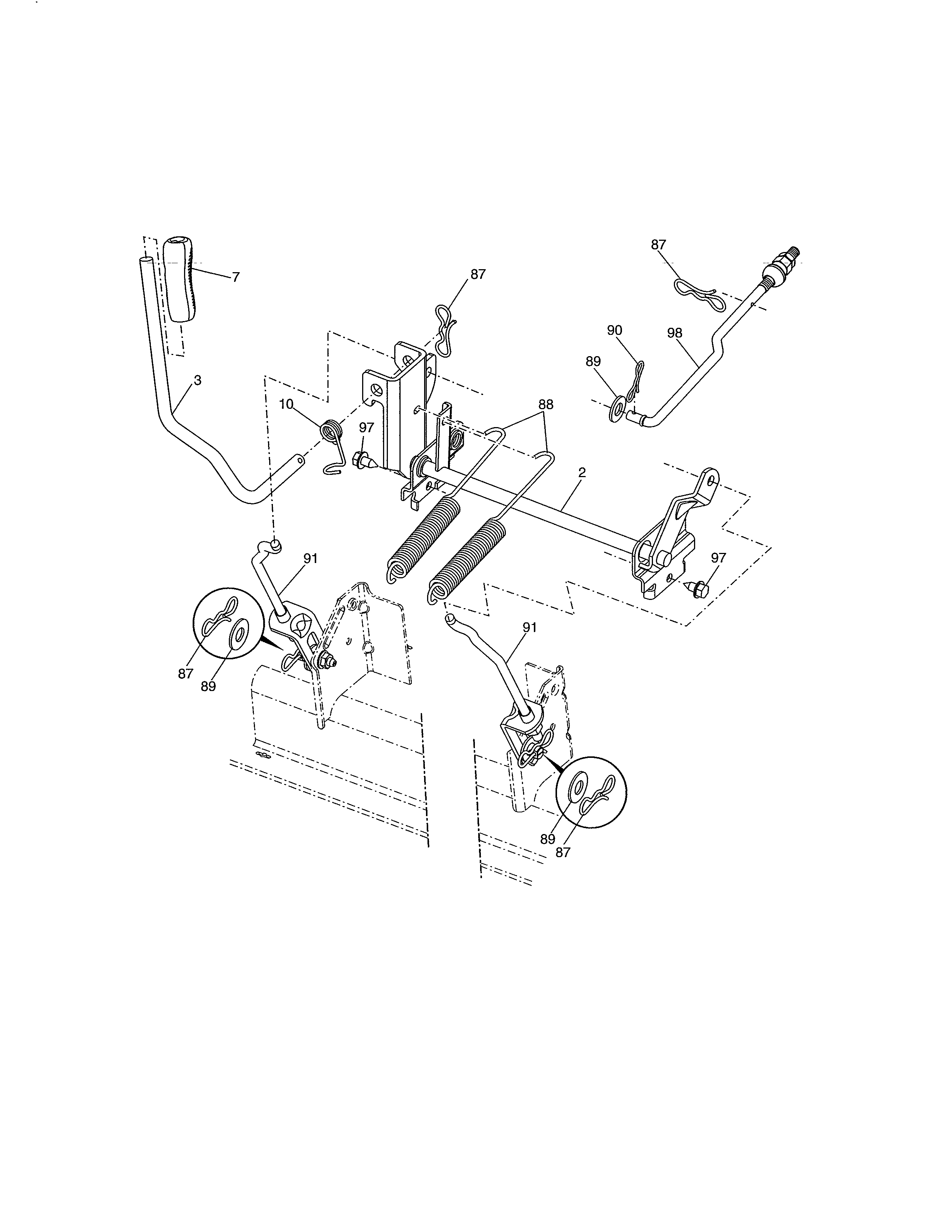 Craftsman 917255737 lift diagram