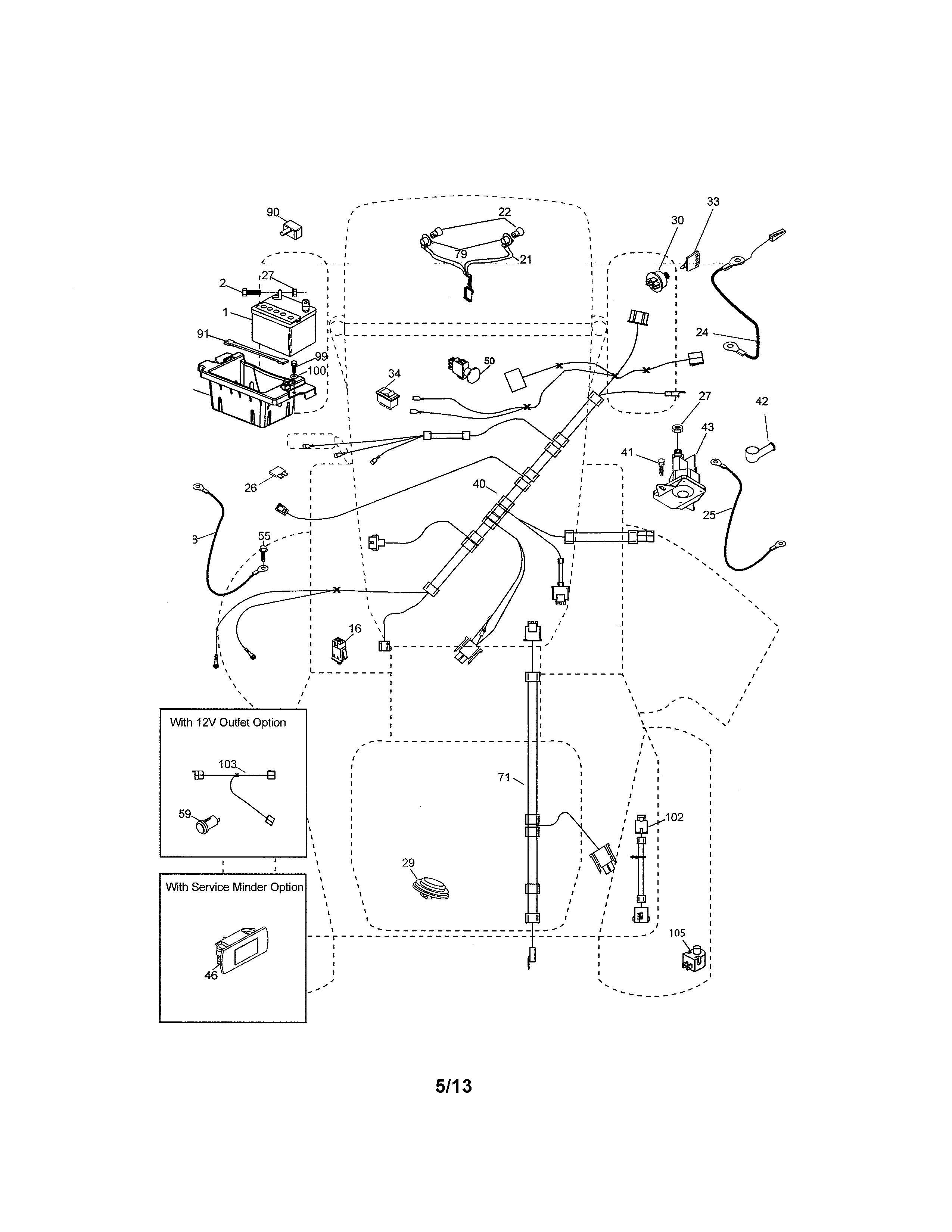 Craftsman 917255743 electrical diagram