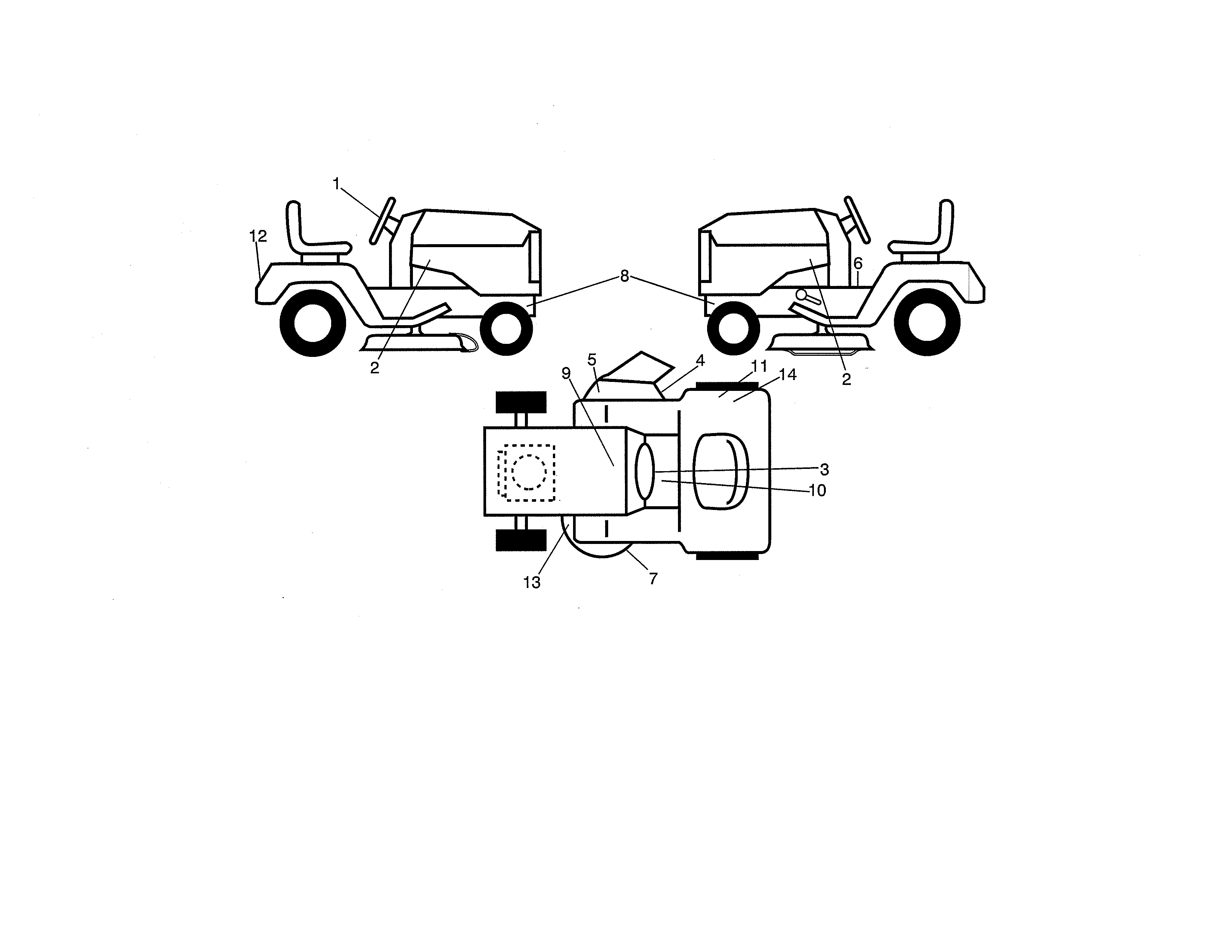 Craftsman 917255743 decals diagram