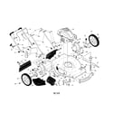 Husqvarna 917380453 engine/housing/handle diagram