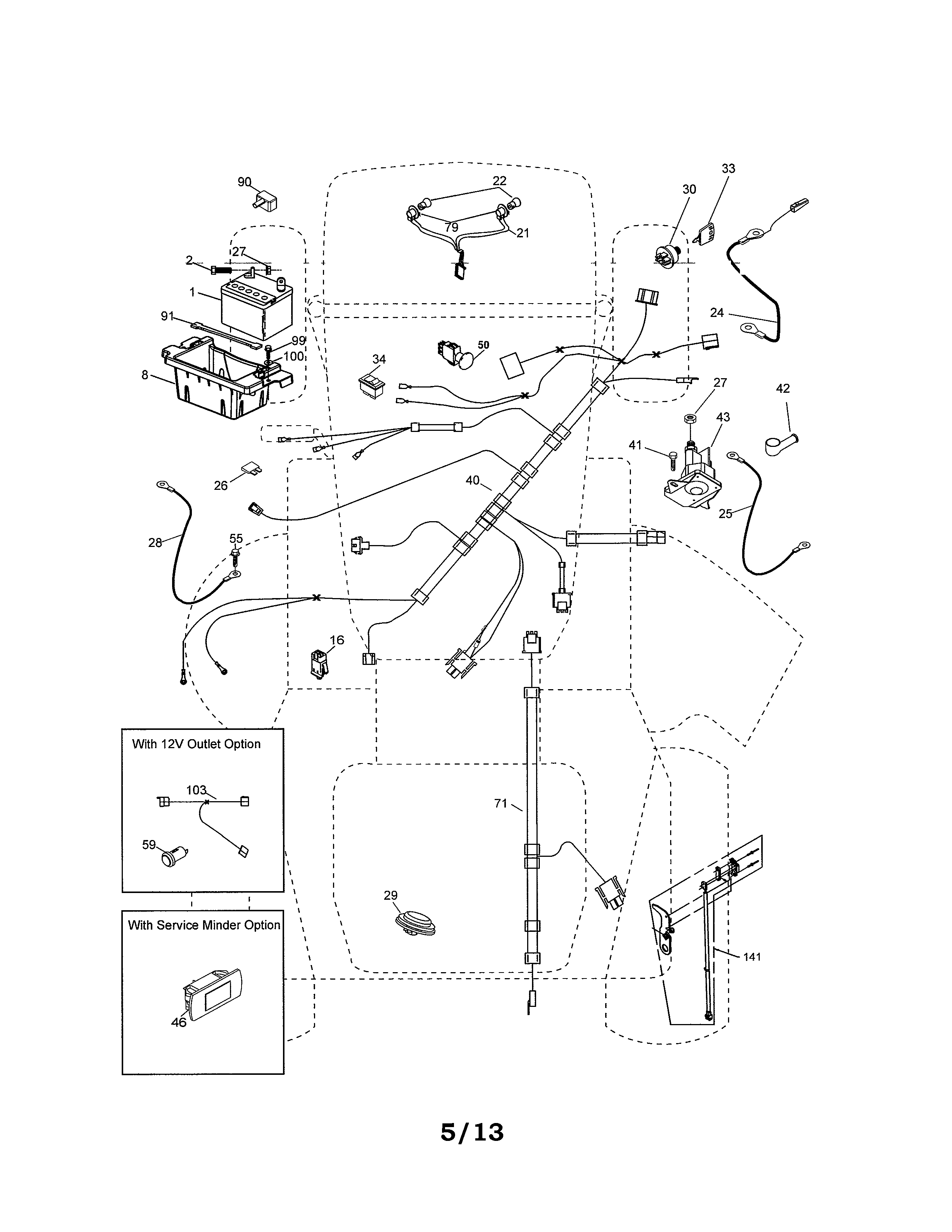 Craftsman 917253714 electrical diagram