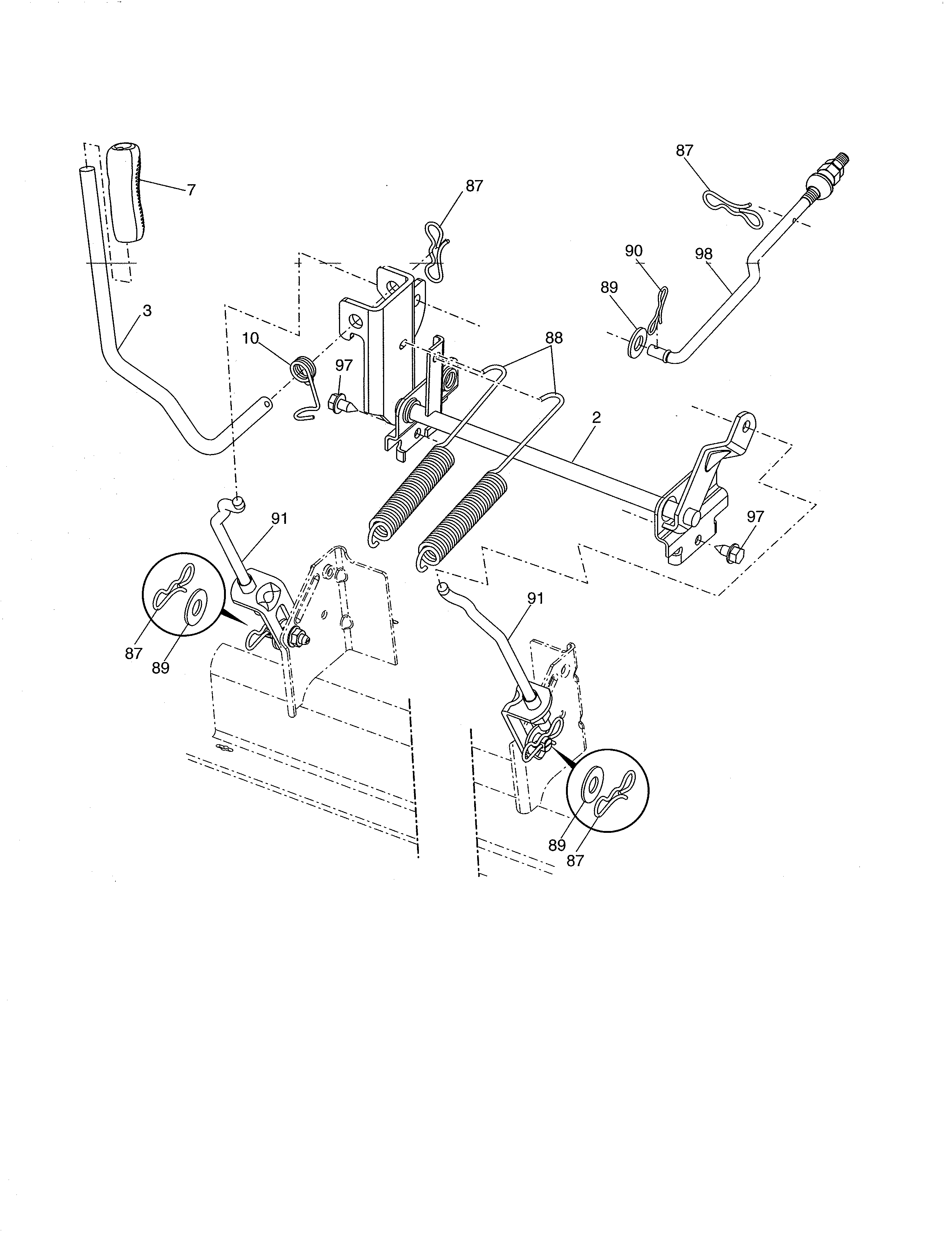 Craftsman 917253714 lift diagram