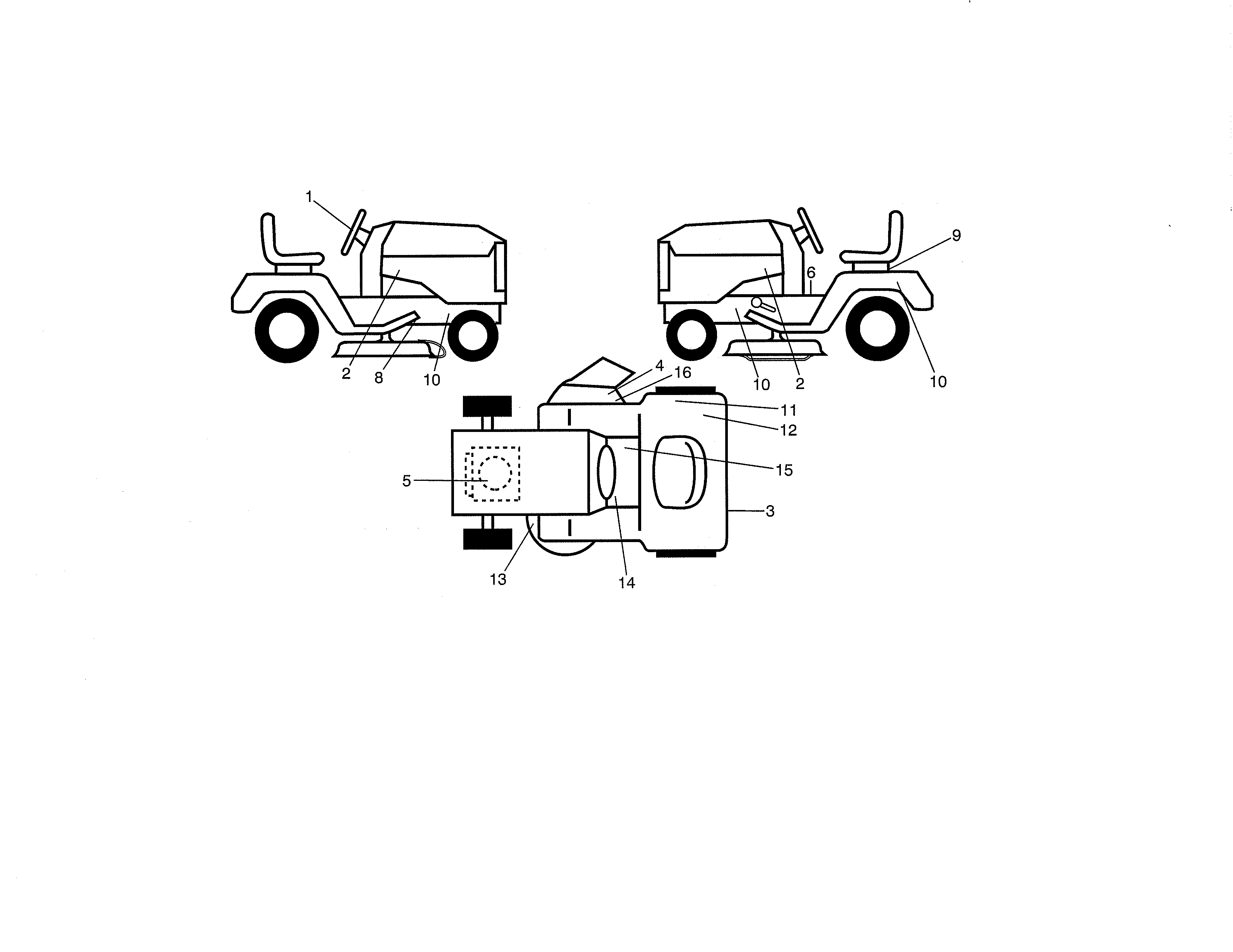 Craftsman 917254310 decals diagram