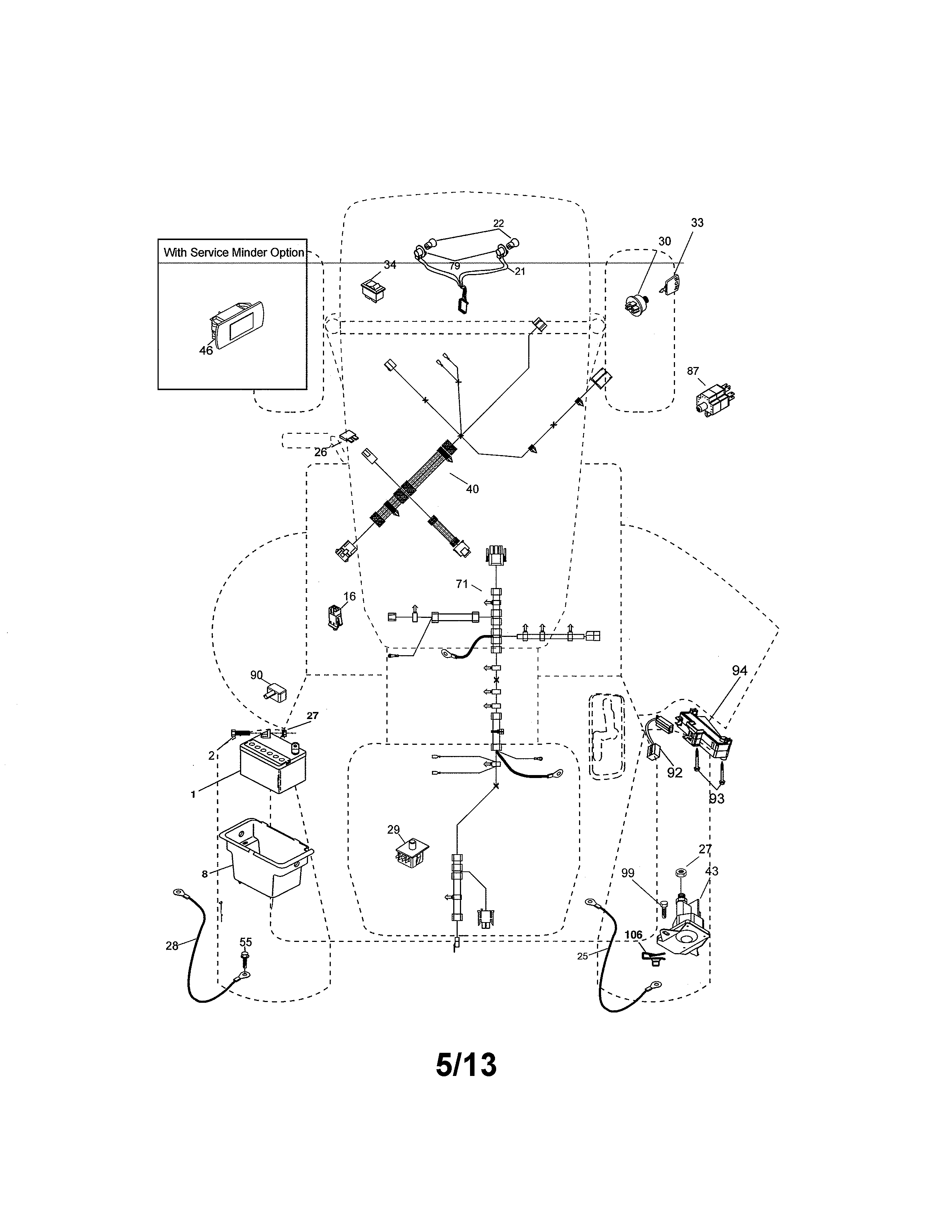 Craftsman 917254414 electrical diagram