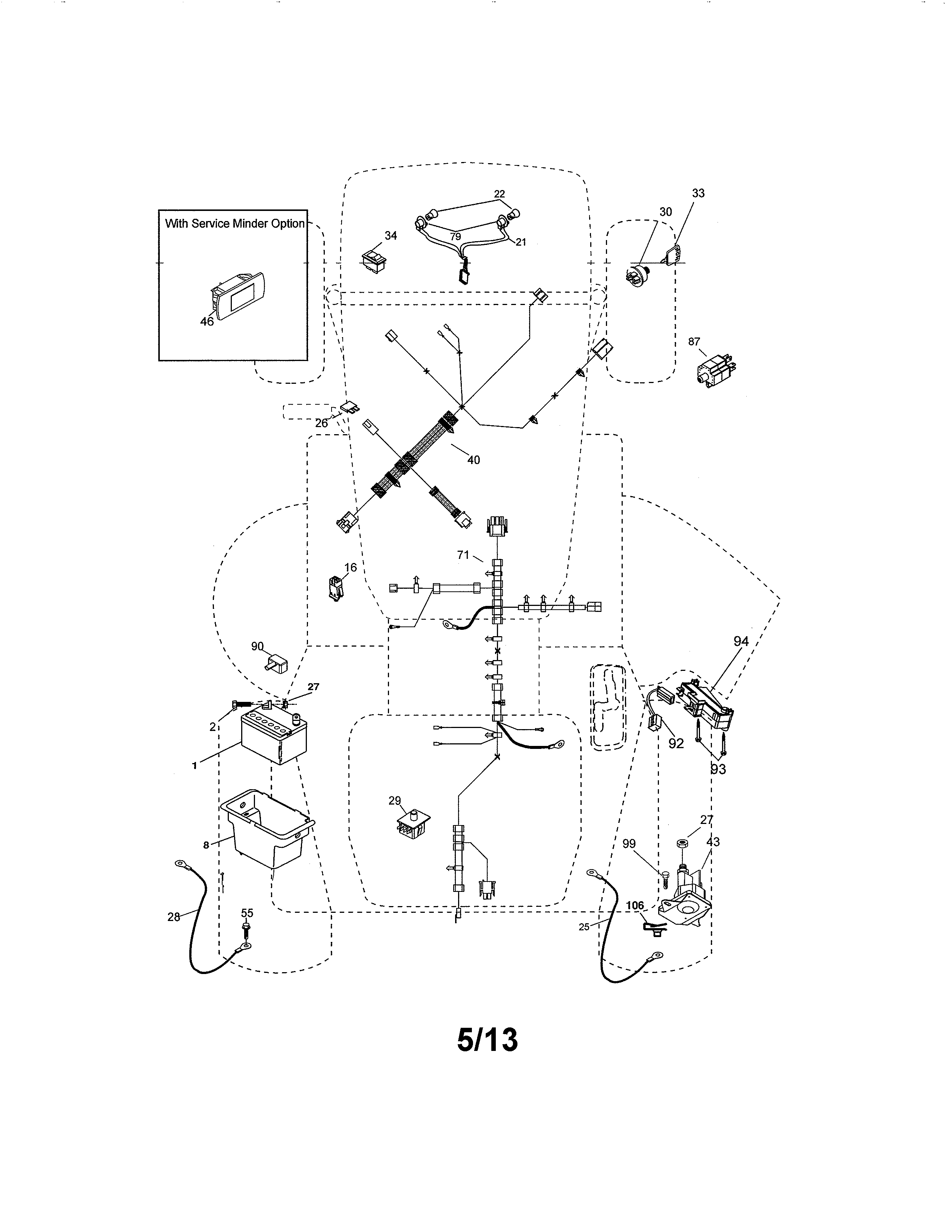 Craftsman 917288517 electrical diagram