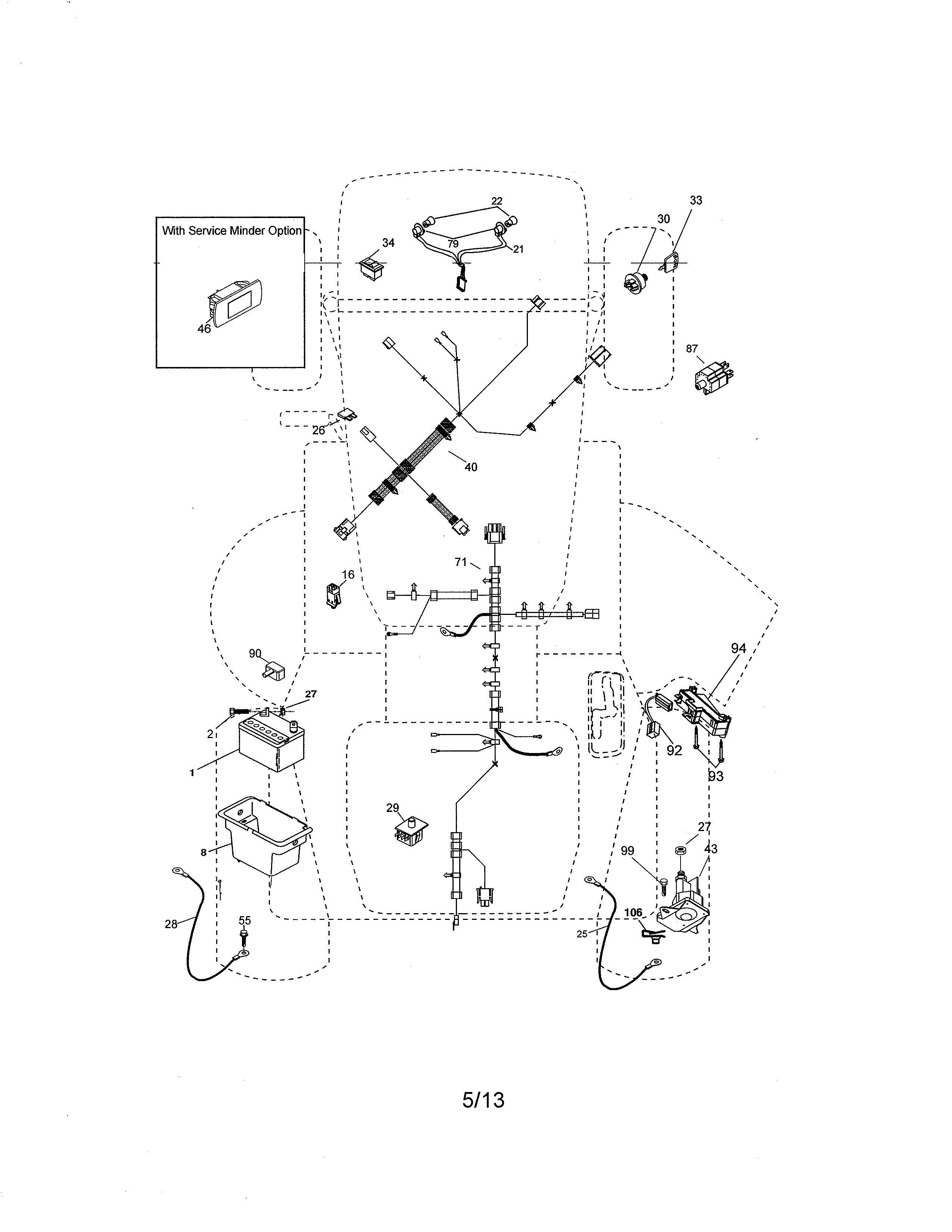 Craftsman 917288524 electrical diagram