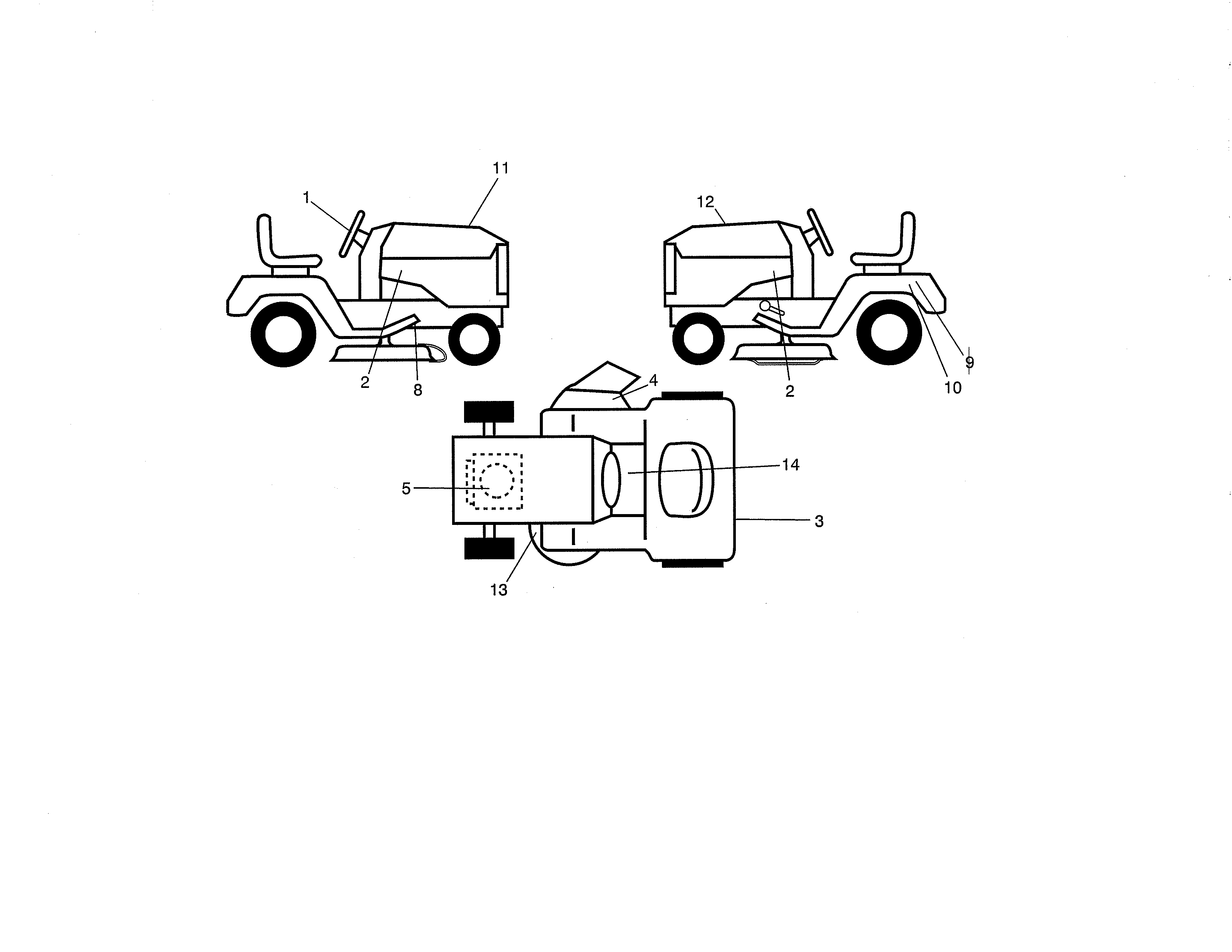 Craftsman 917288524 decals diagram