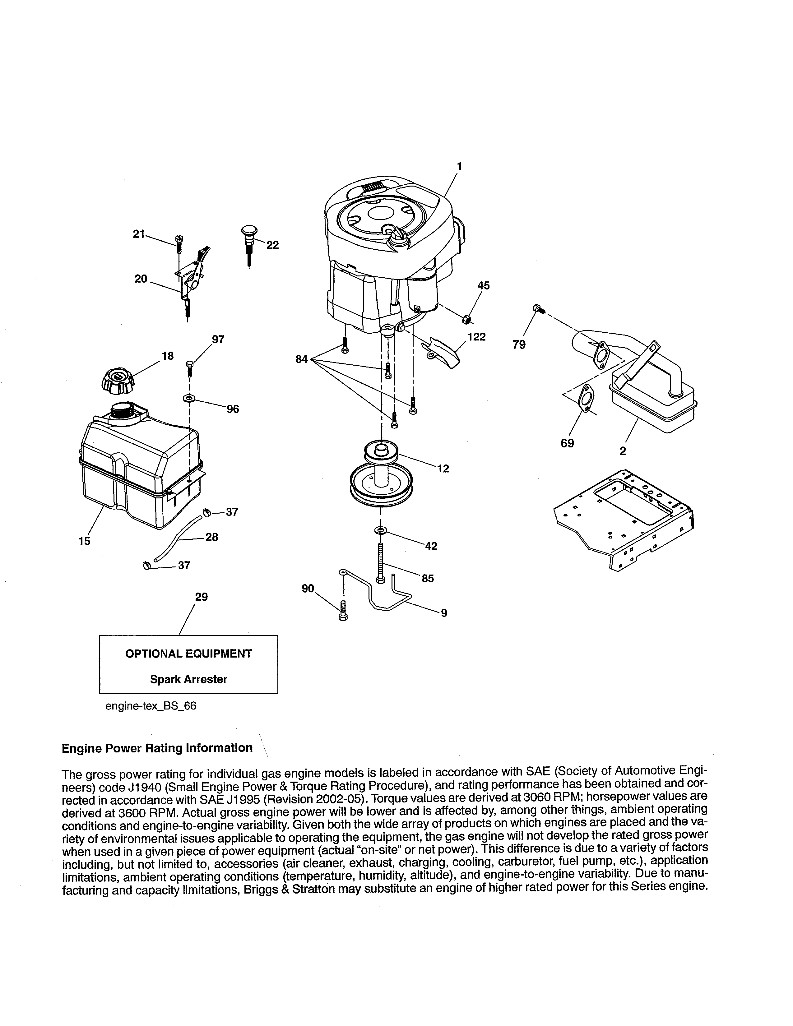 Craftsman 917255620 engine diagram