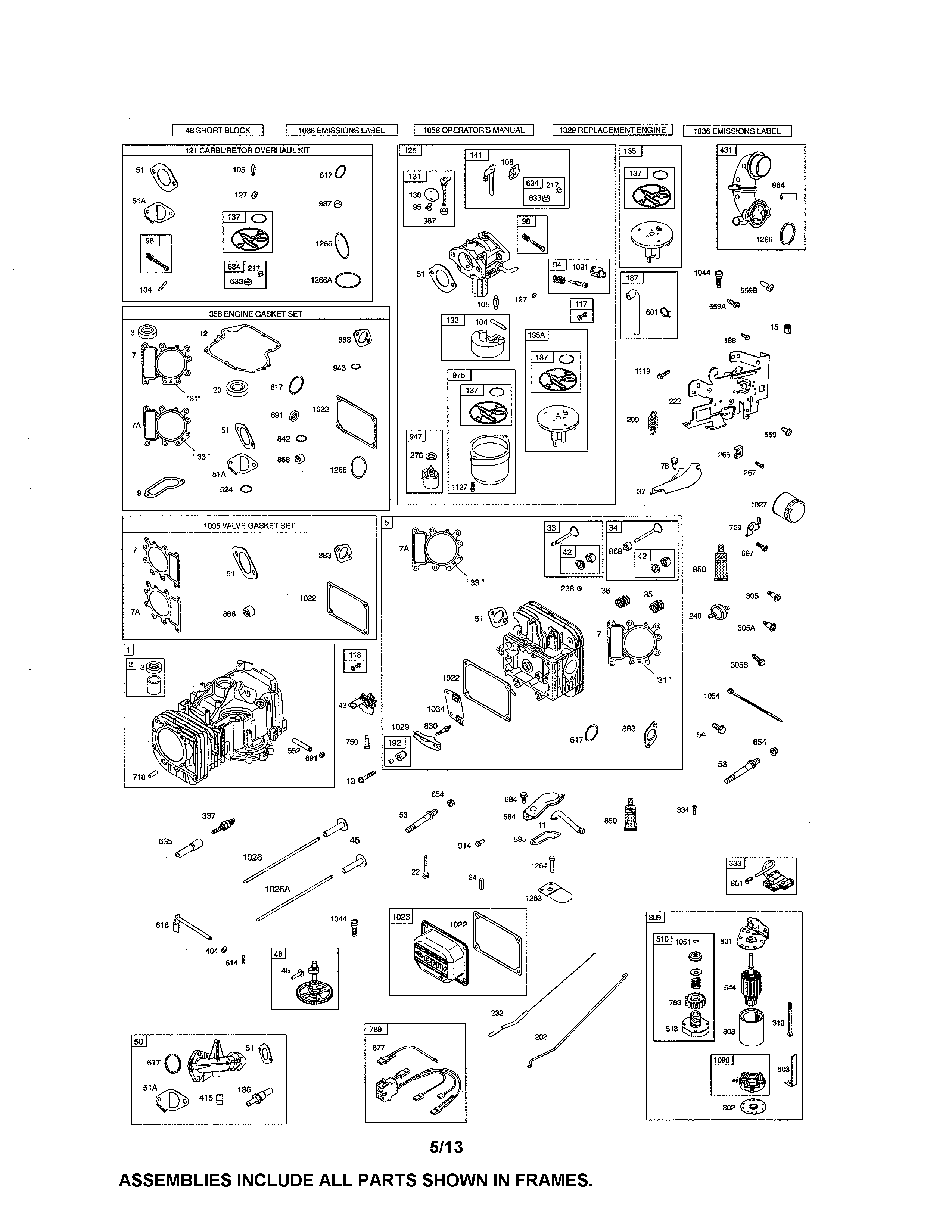Craftsman 917255621 carburetor/head-cylinder diagram