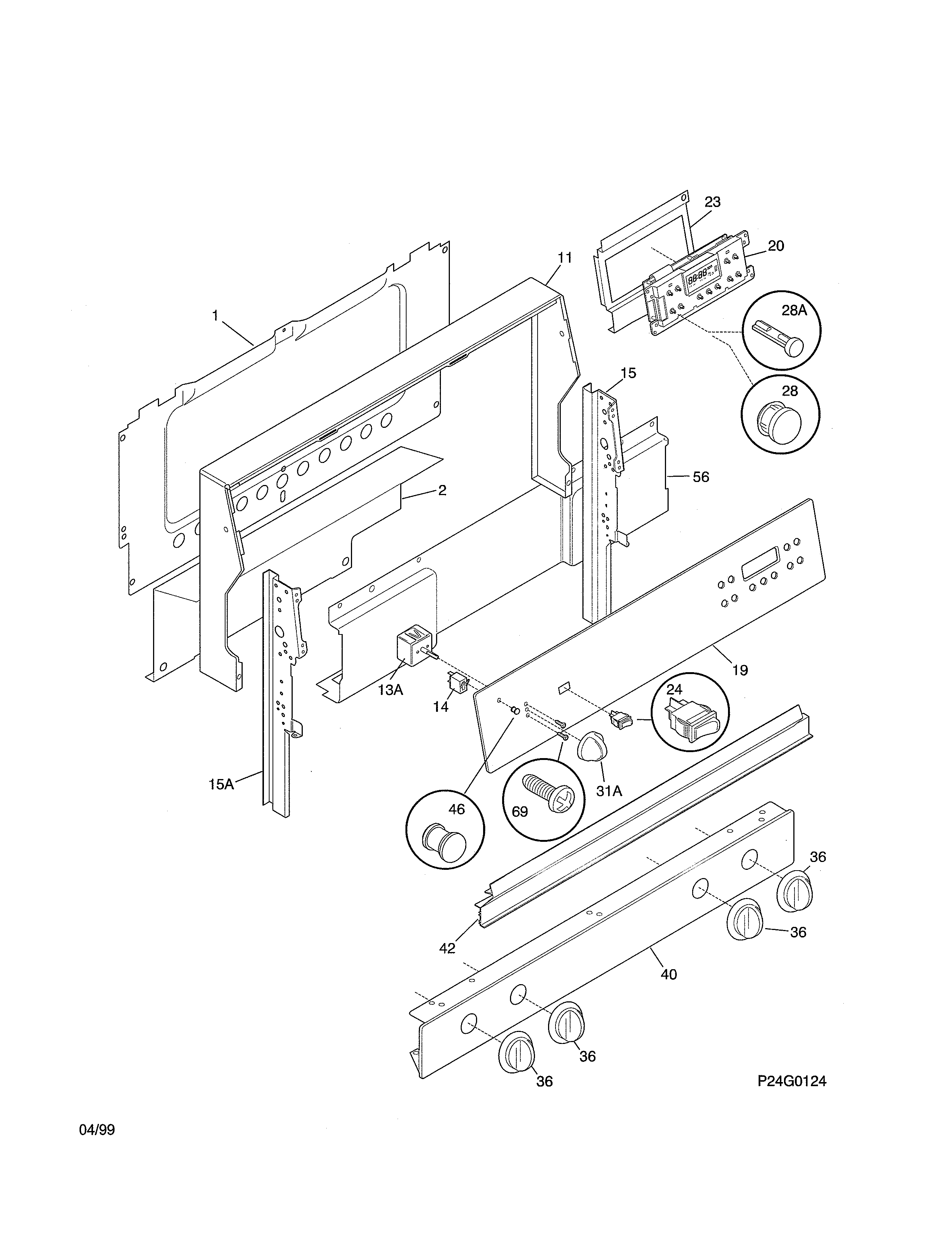 Kenmore 79077471792 backguard diagram