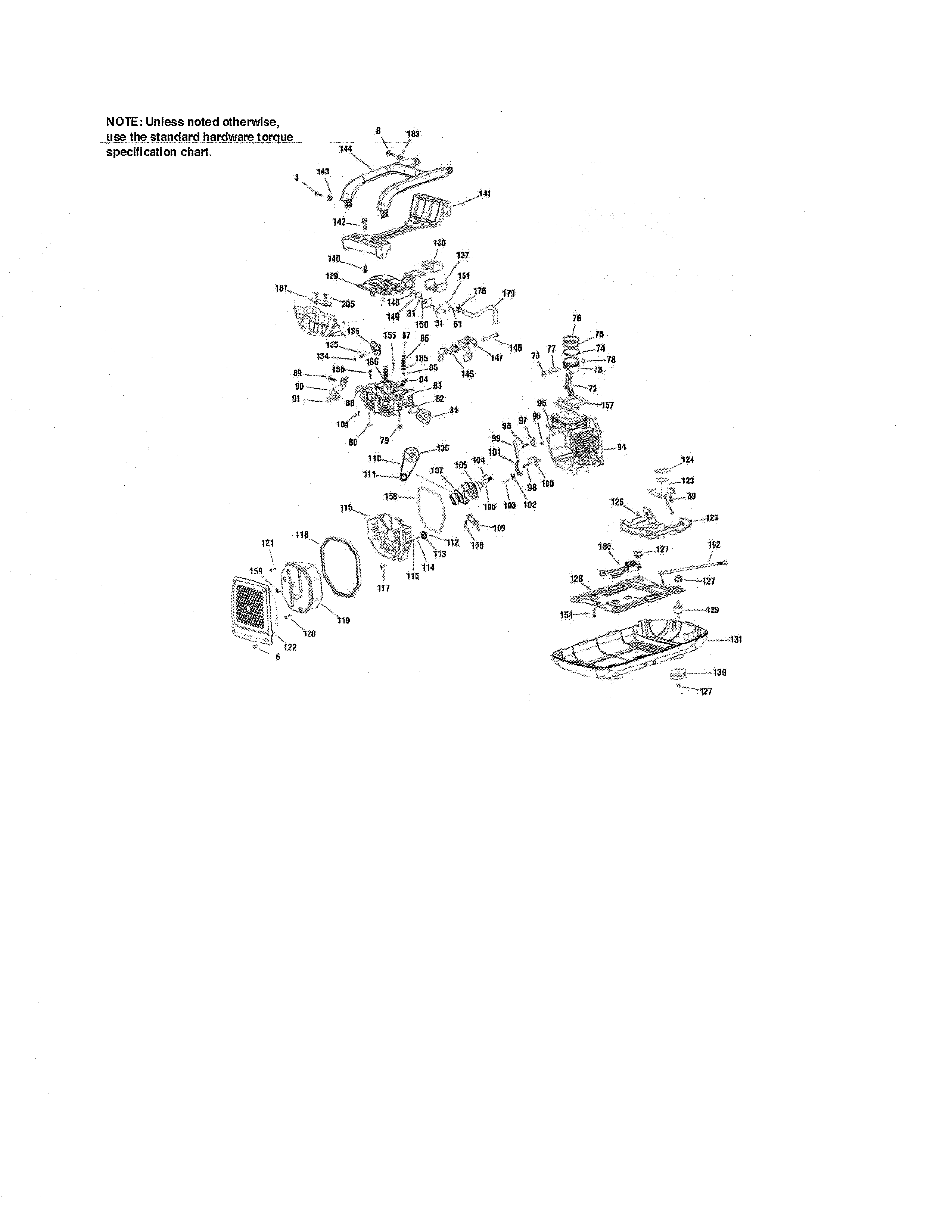 Briggs & Stratton 030553-00 engine diagram