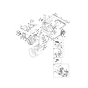 Craftsman 247889705 chutes/handles diagram