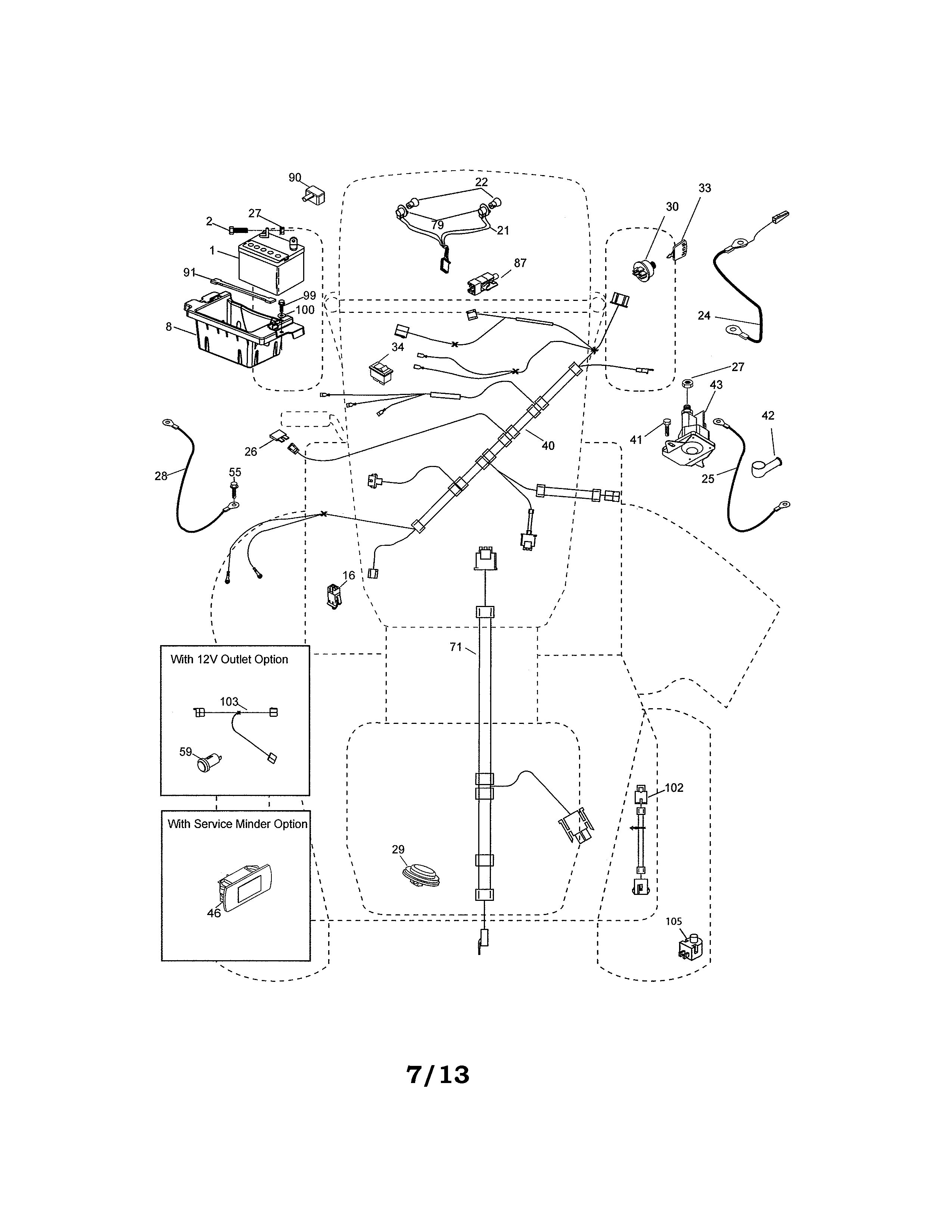 Craftsman 917288573 electrical diagram