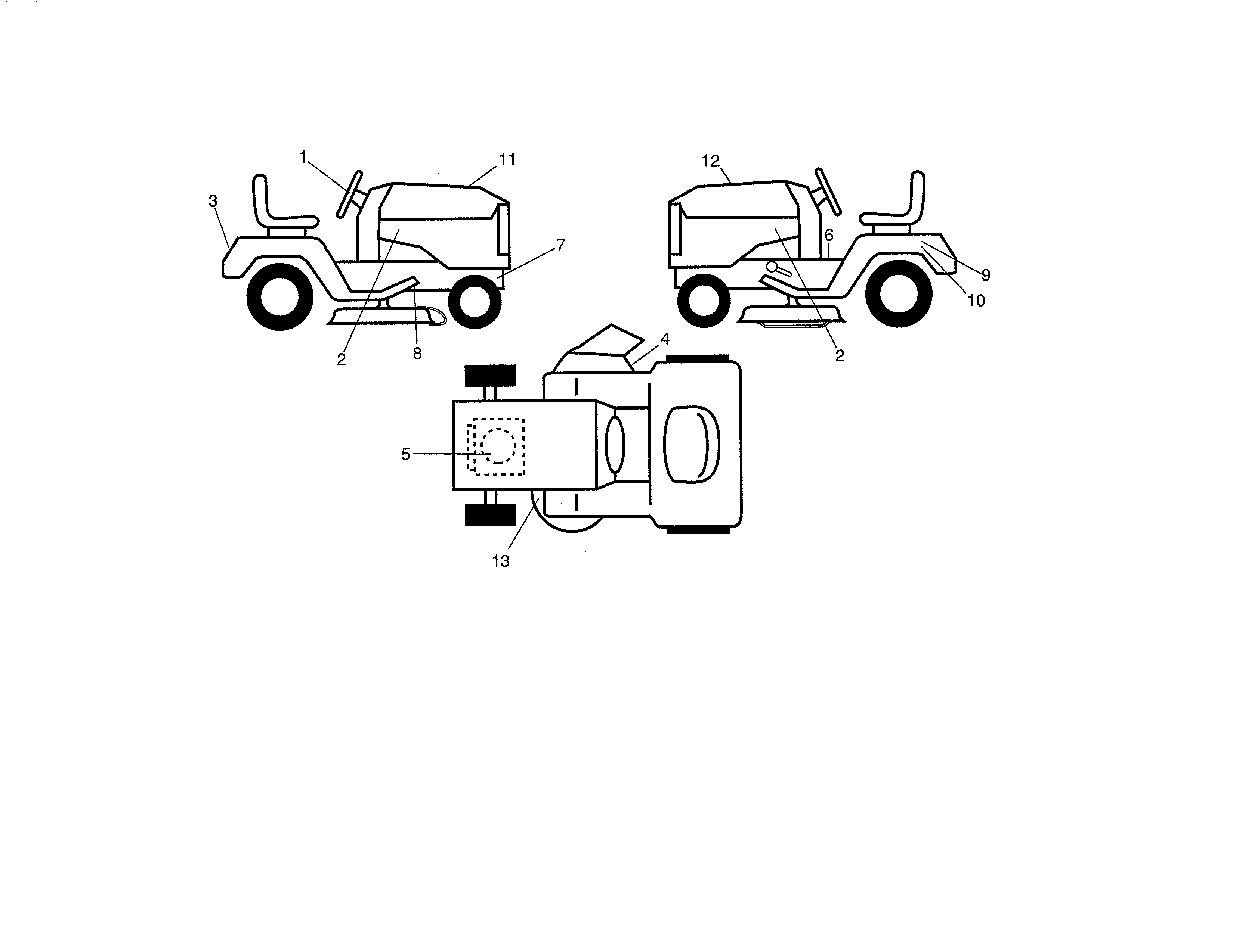 Craftsman 917288573 decals diagram